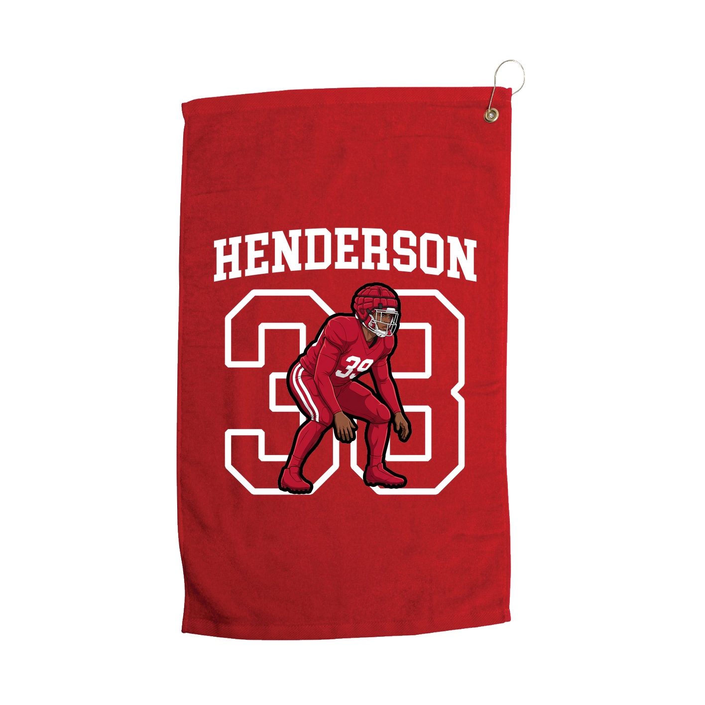 Golf Towel — Shirsey in Red
