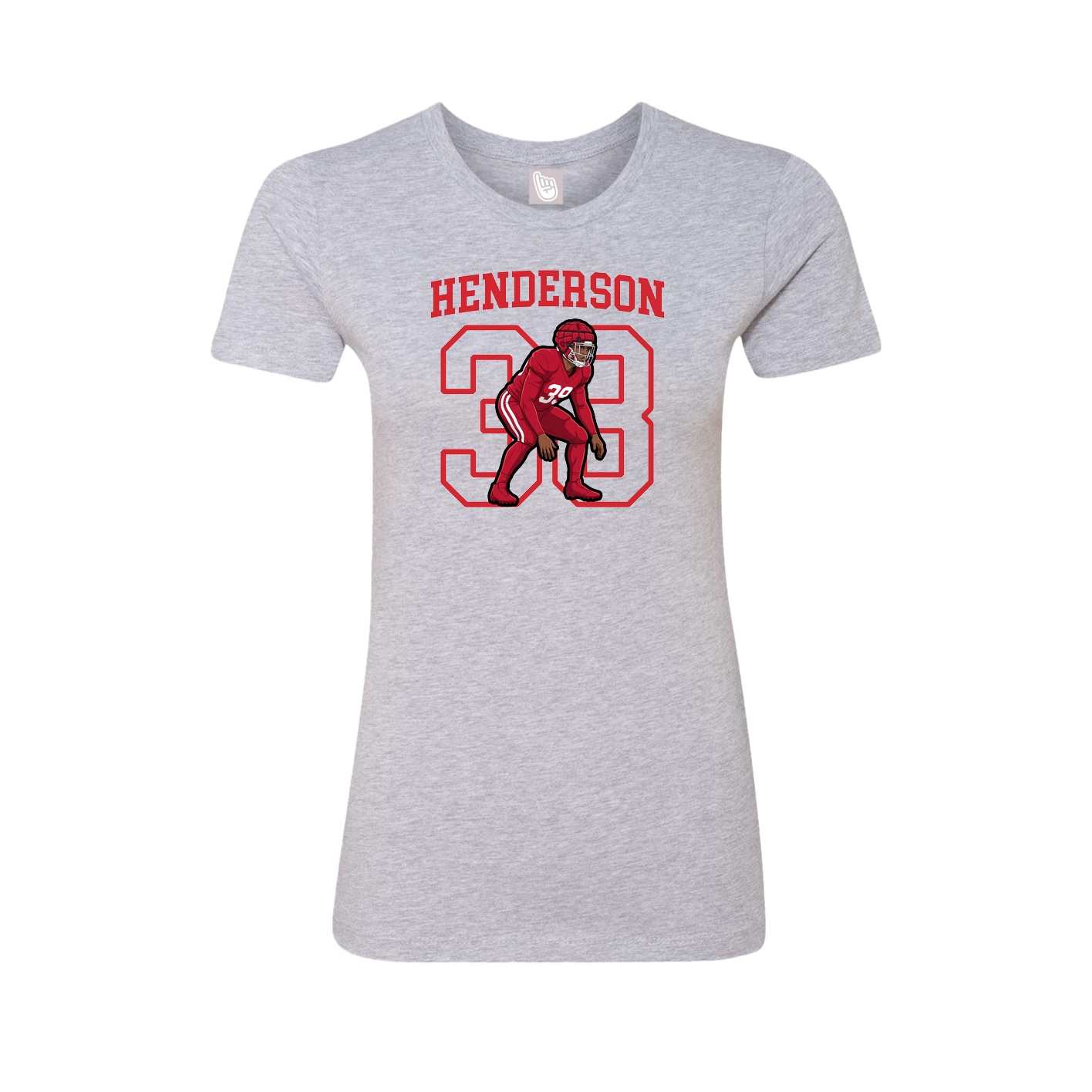 Fitted Women's Tee — Shirsey in Grey