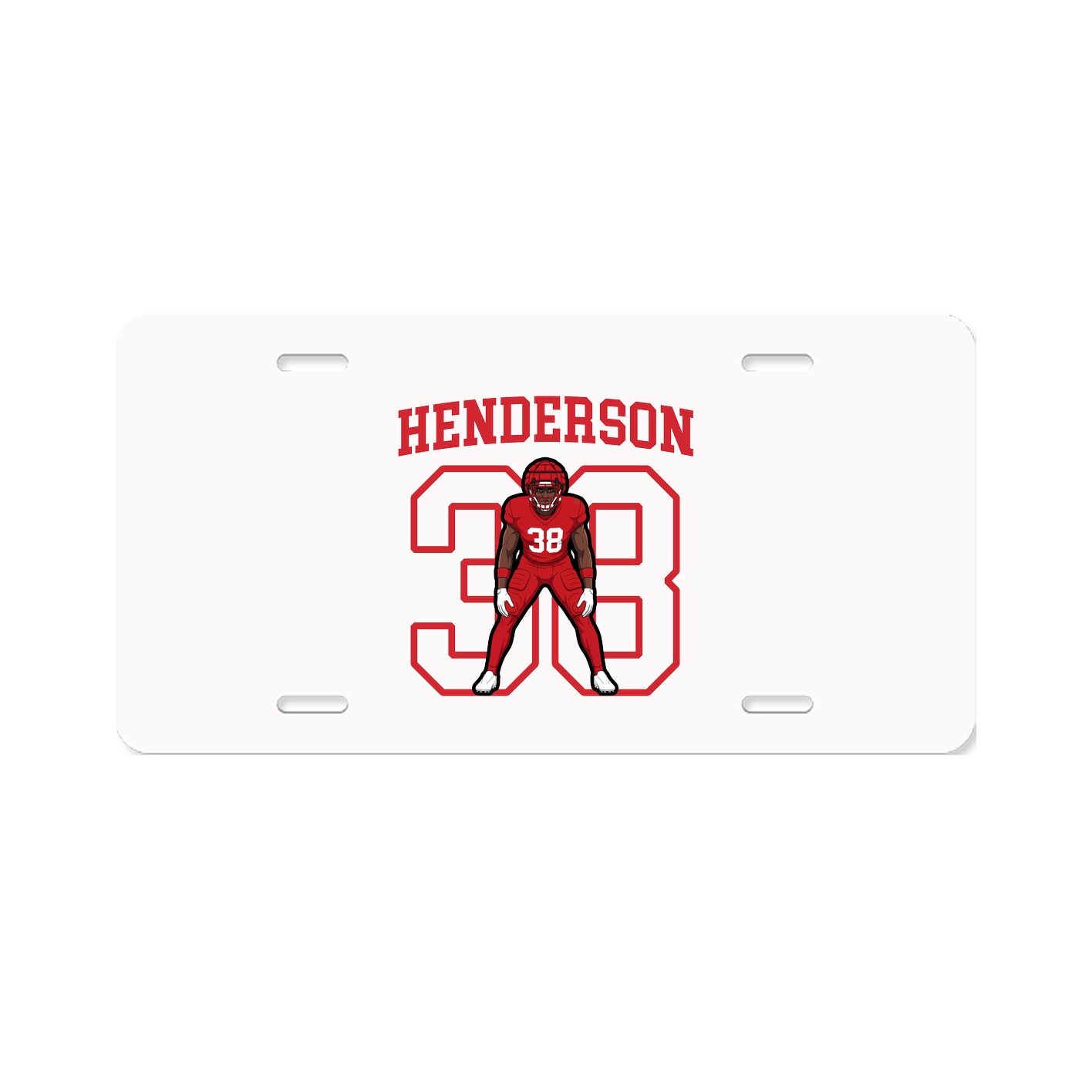 Aluminum License Plate