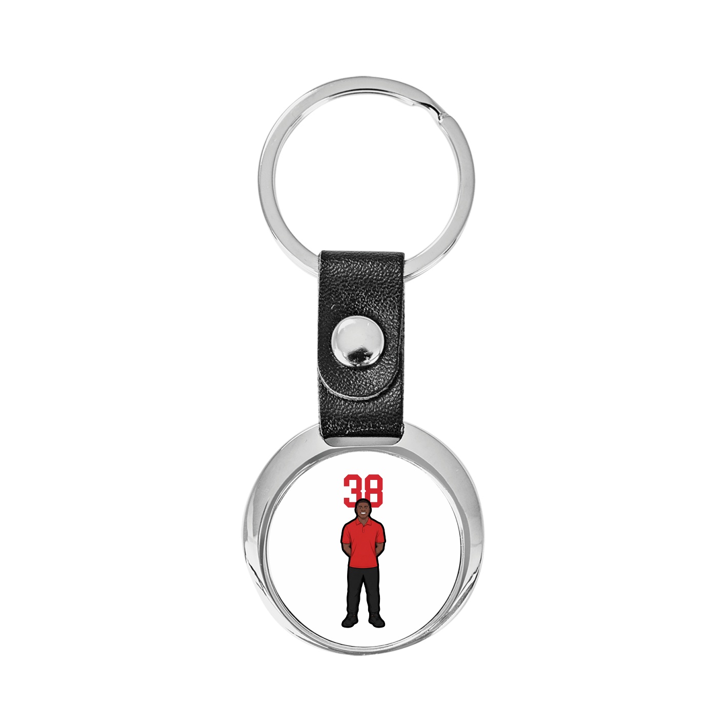Key Chain — Number Top in Classic