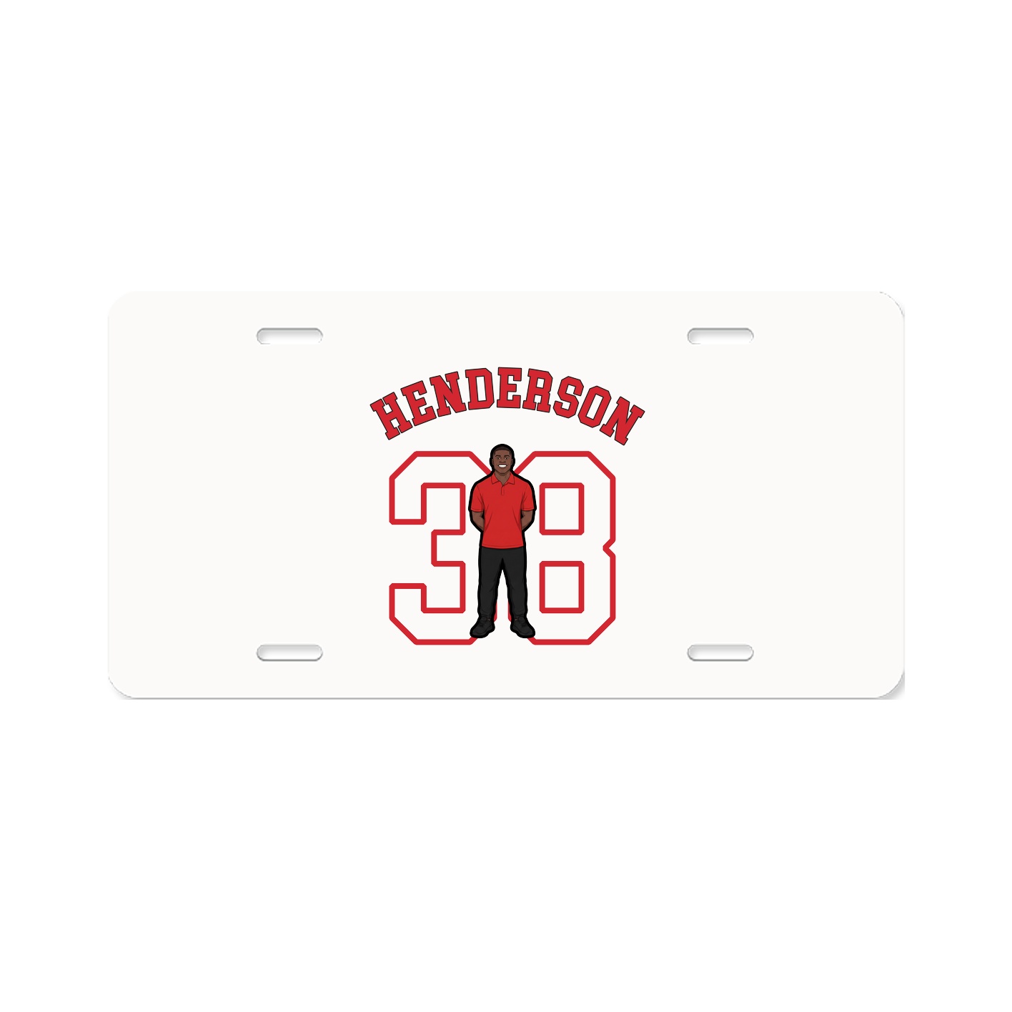 License Plate — Shirsey Arch in Classic