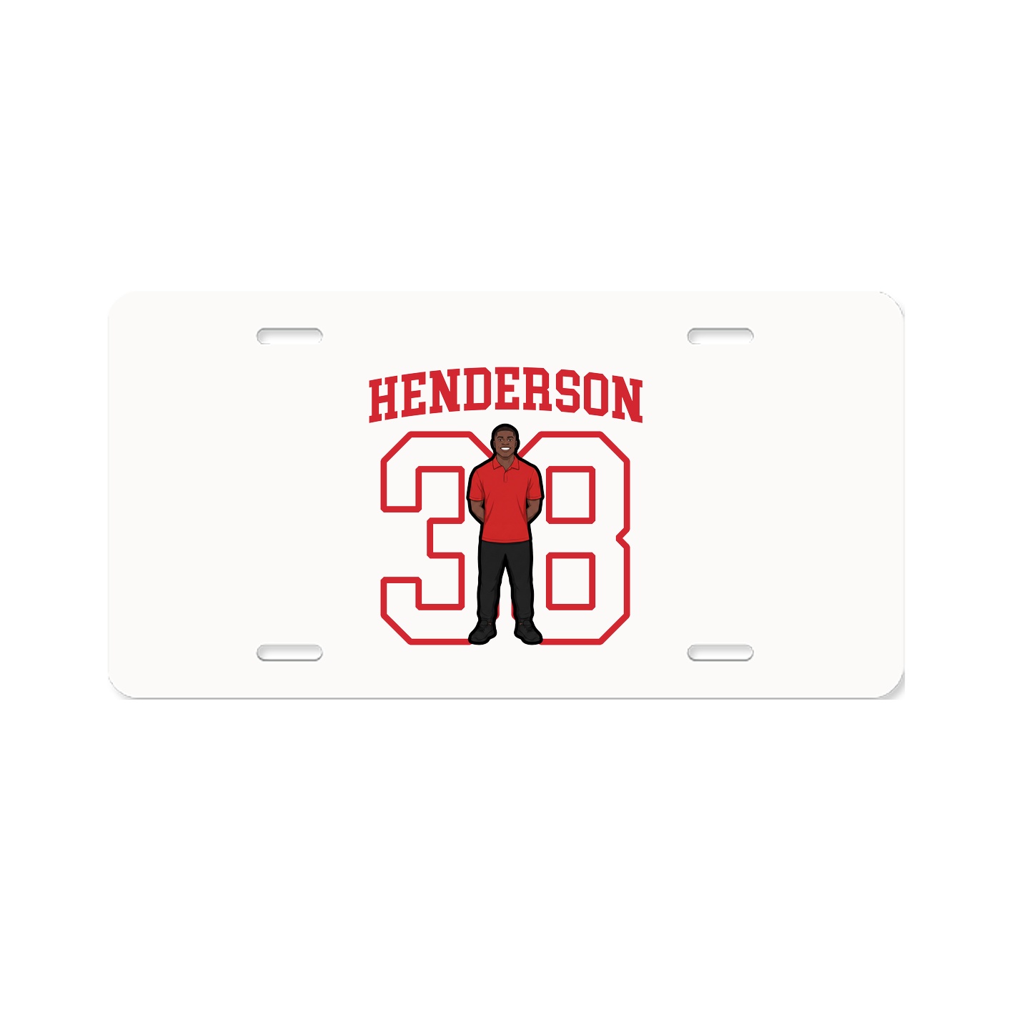License Plate — Shirsey in Classic