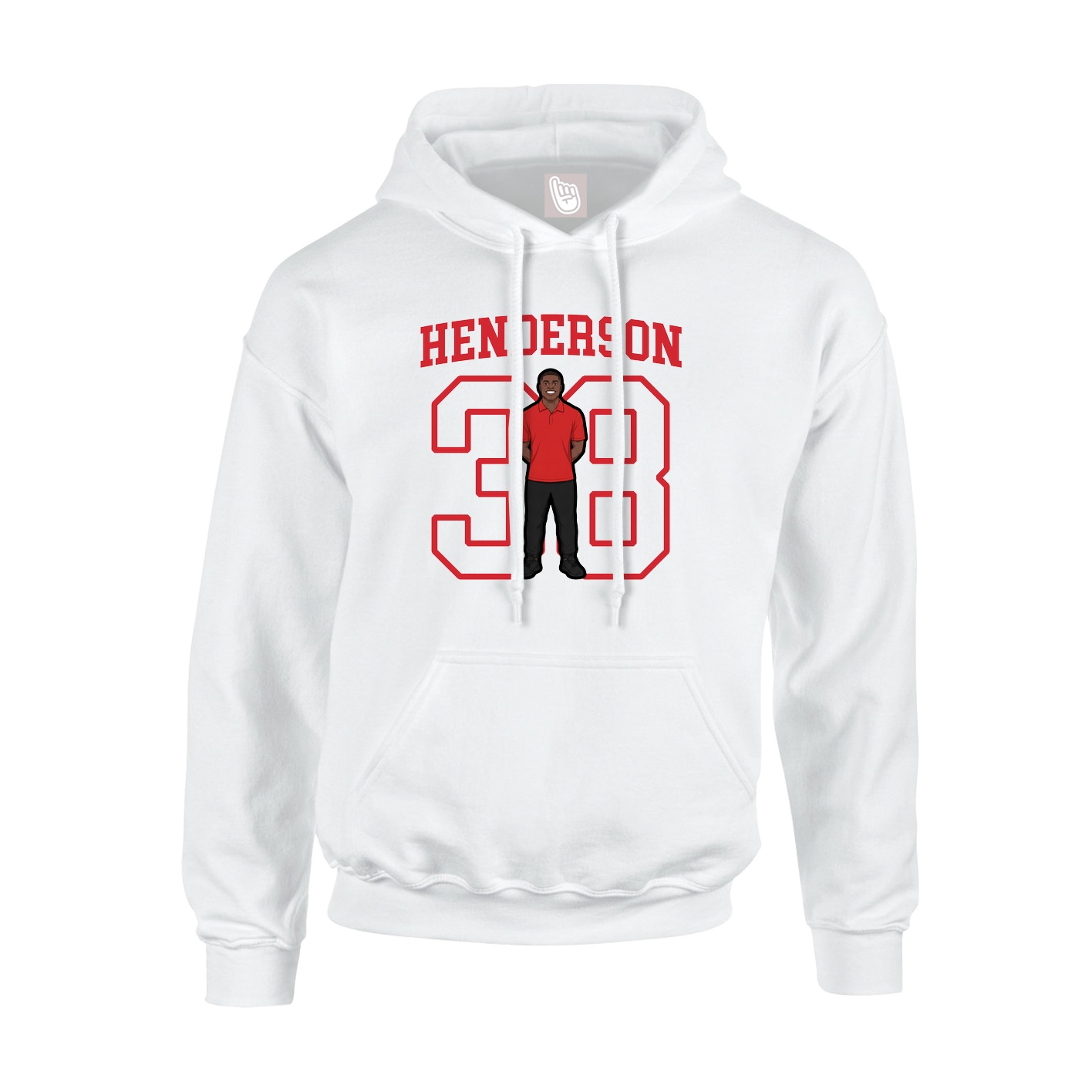 Hoodie — Shirsey in White