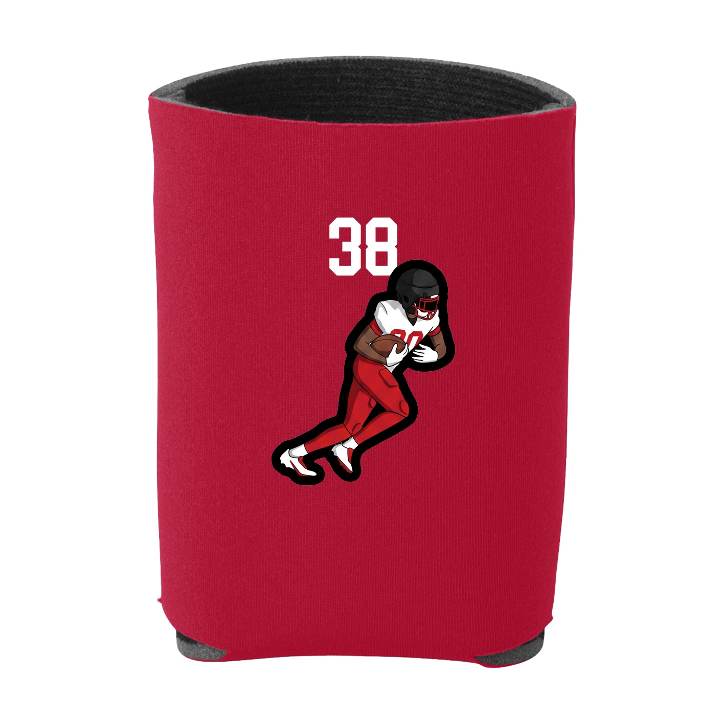 Can Holder — Number Top in Red