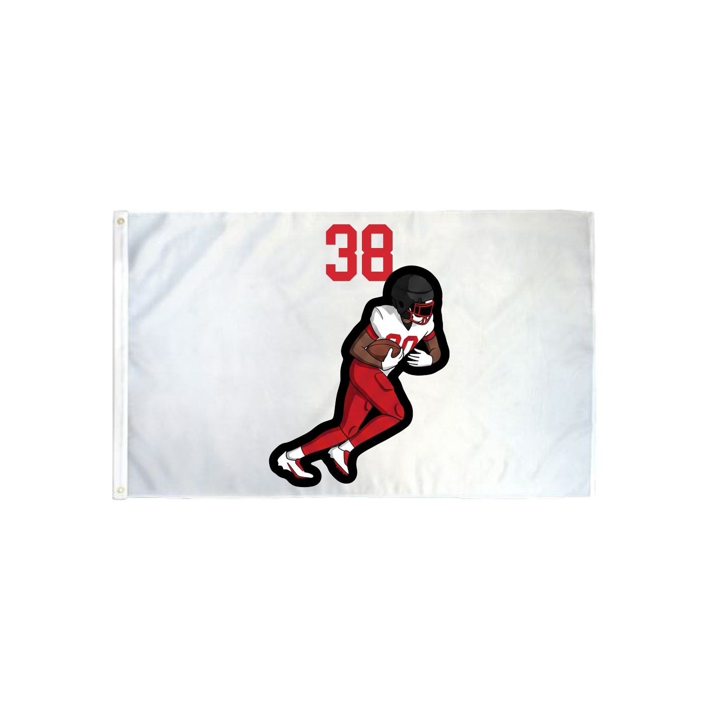 3x5 Flag — Number Top in Classic