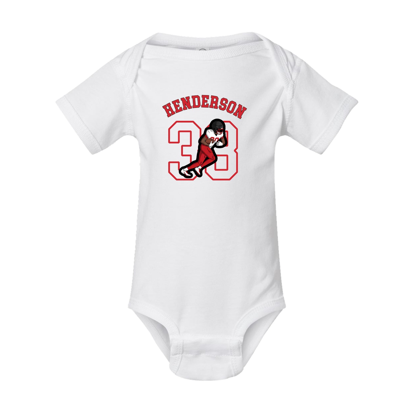 Baby Onesie — Shirsey Arch in White