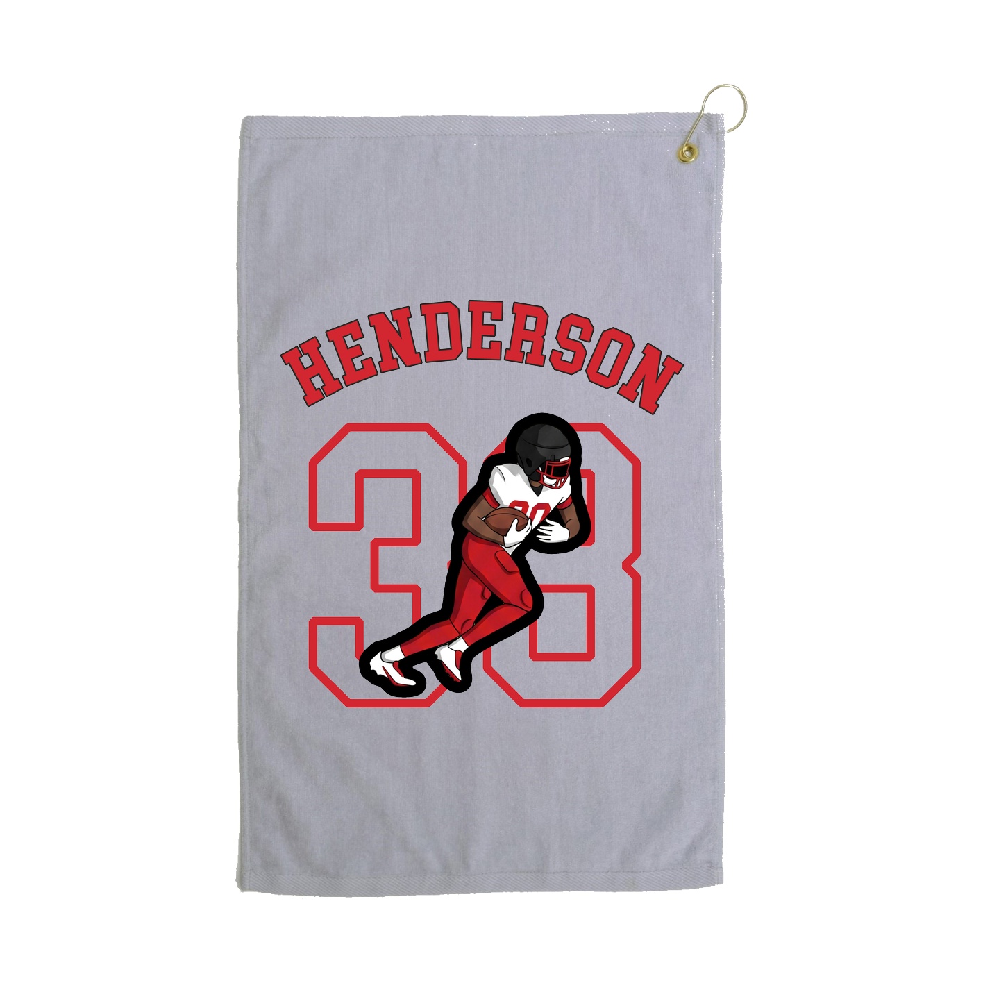 Golf Towel — Shirsey Arch in Grey