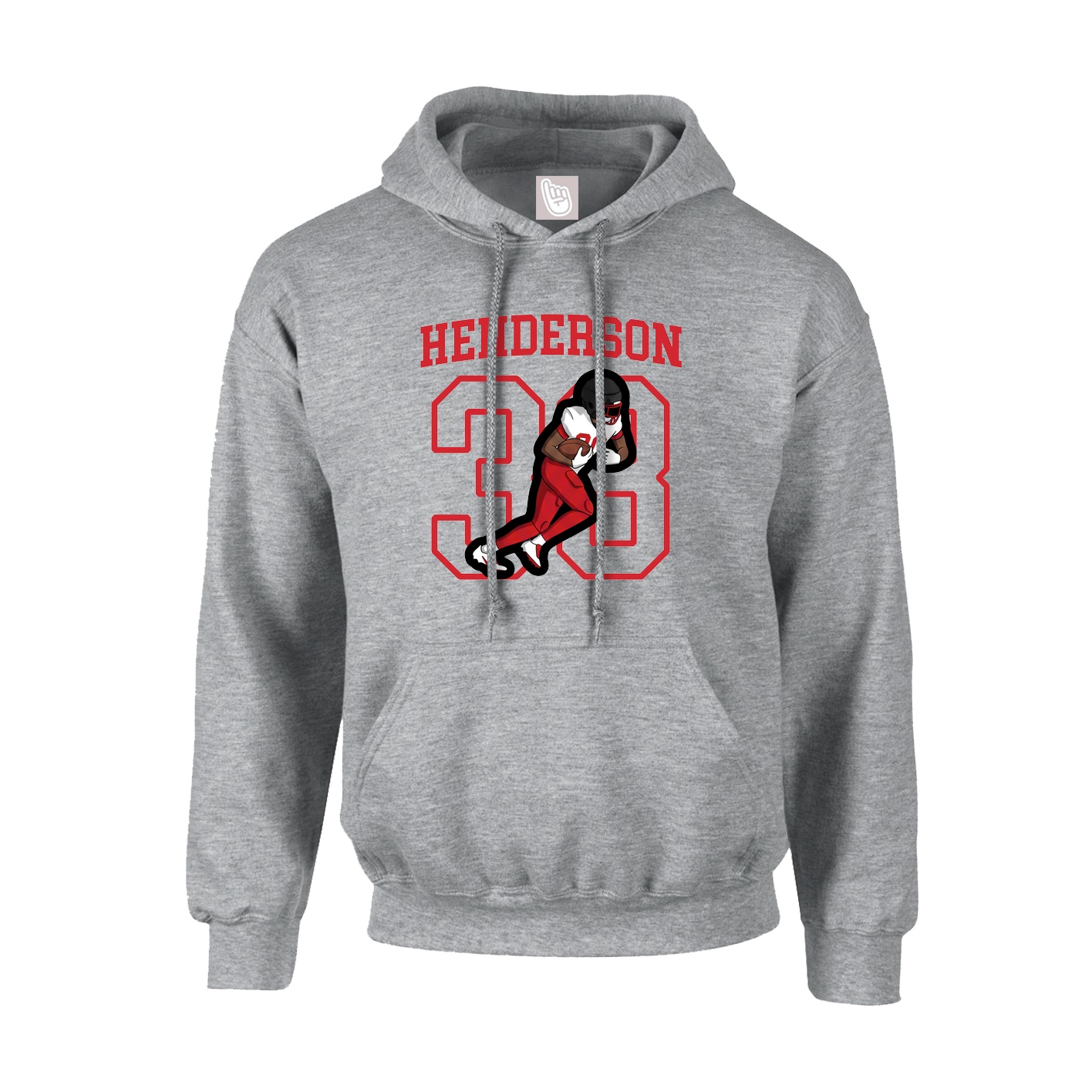 Hoodie — Shirsey in Grey