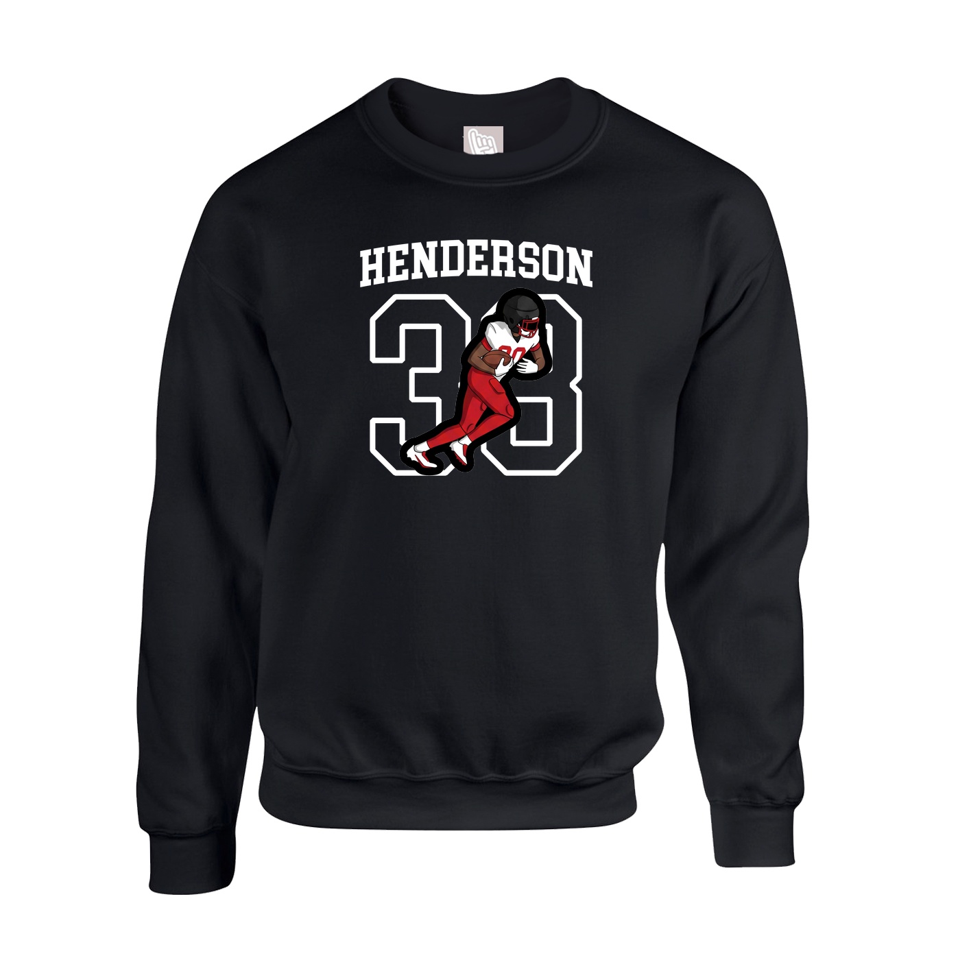 Fleece Crew — Shirsey in Black