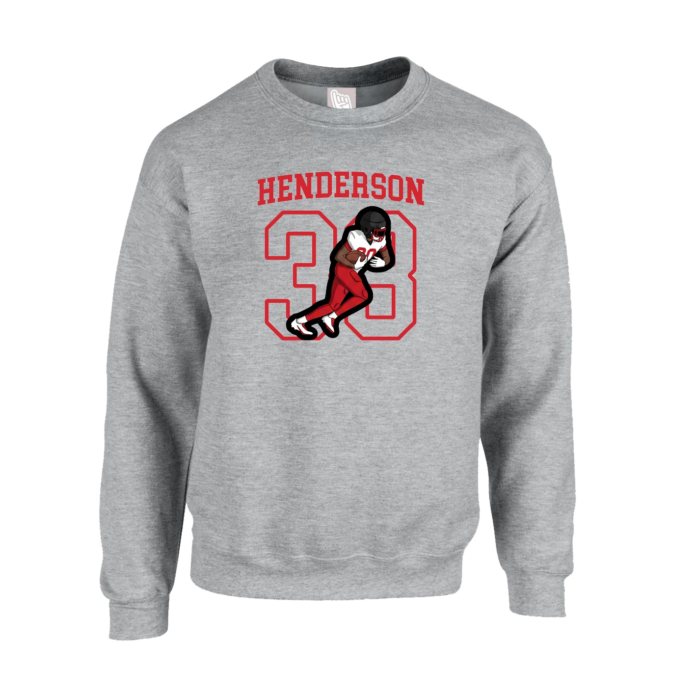 Fleece Crew — Shirsey in Grey