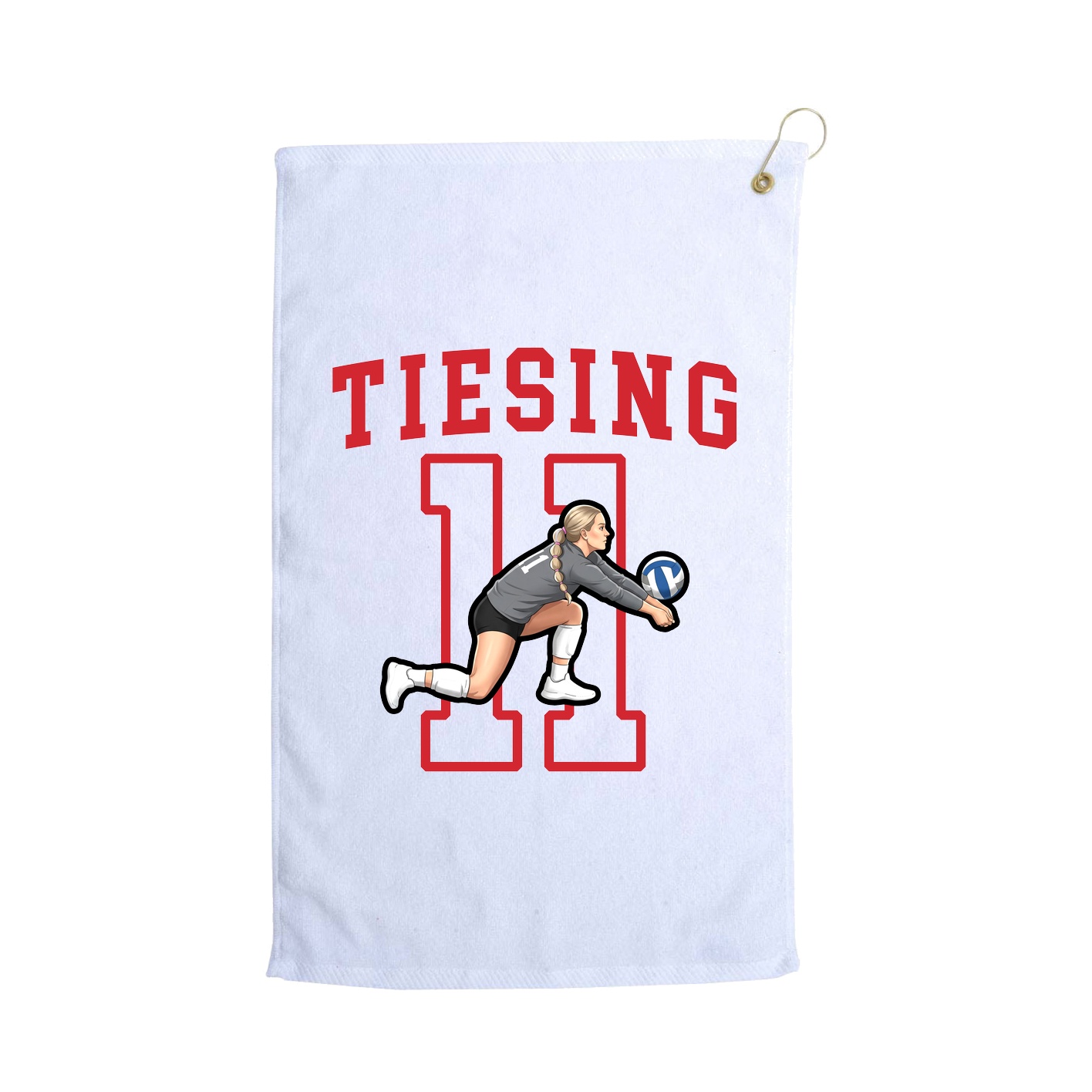 Golf Towel — Shirsey in White