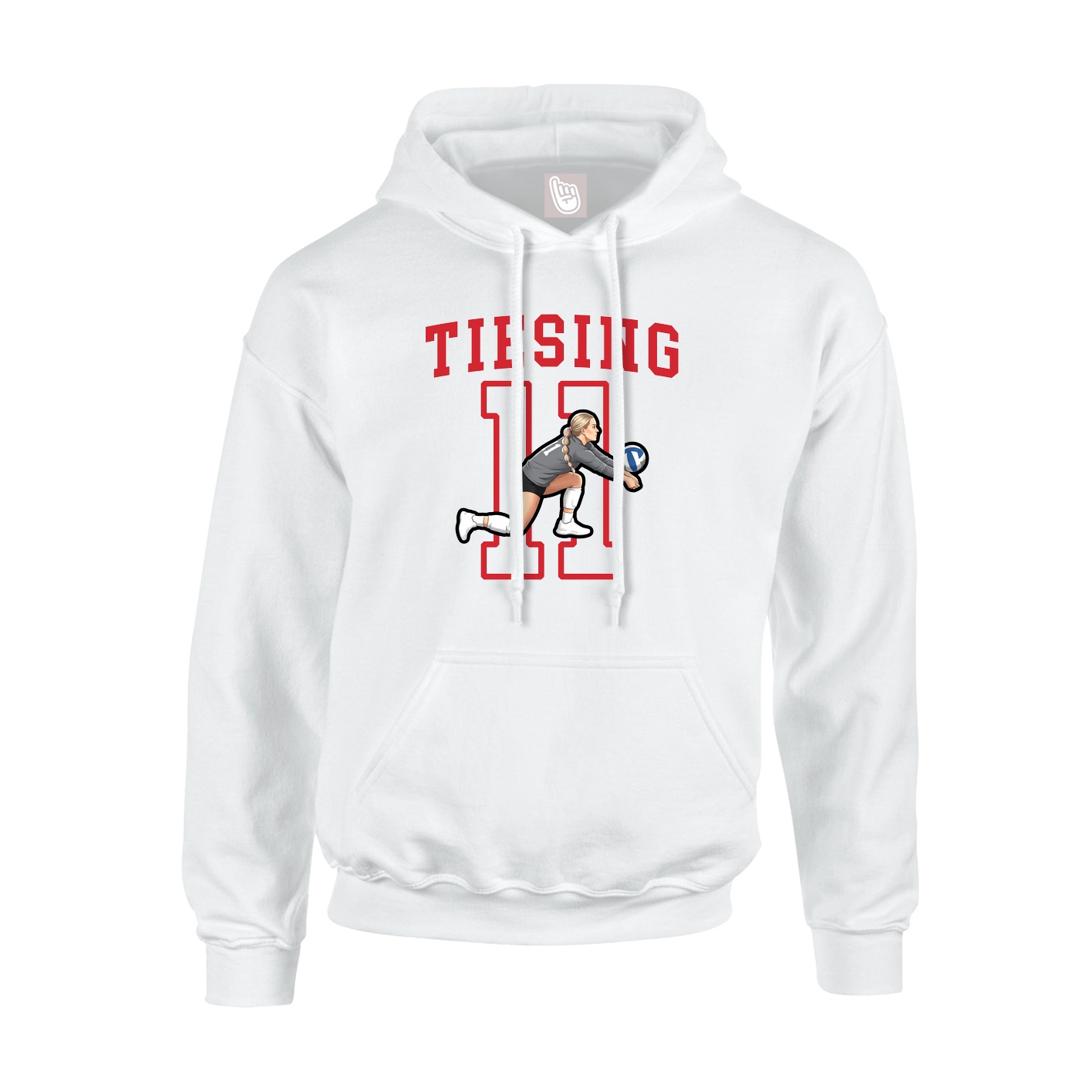 Youth Hoodie — Shirsey in White