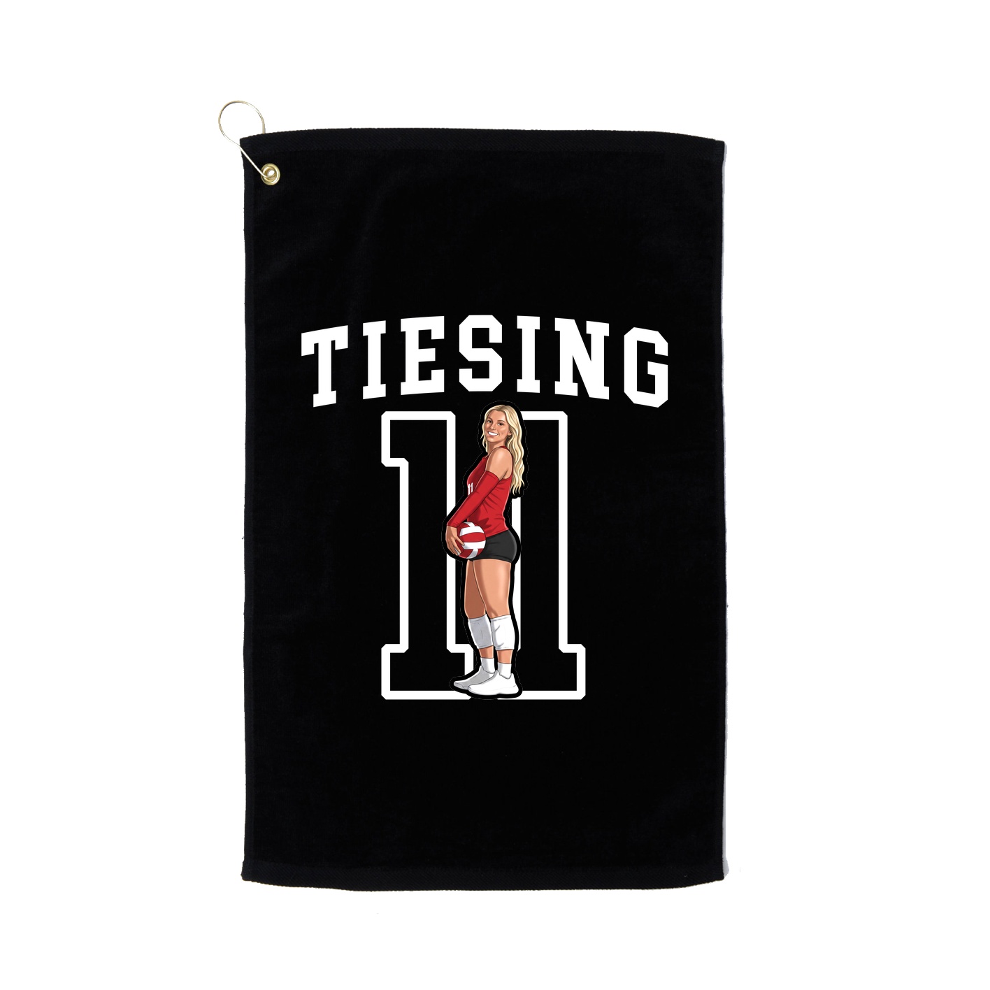 Golf Towel — Shirsey in Black