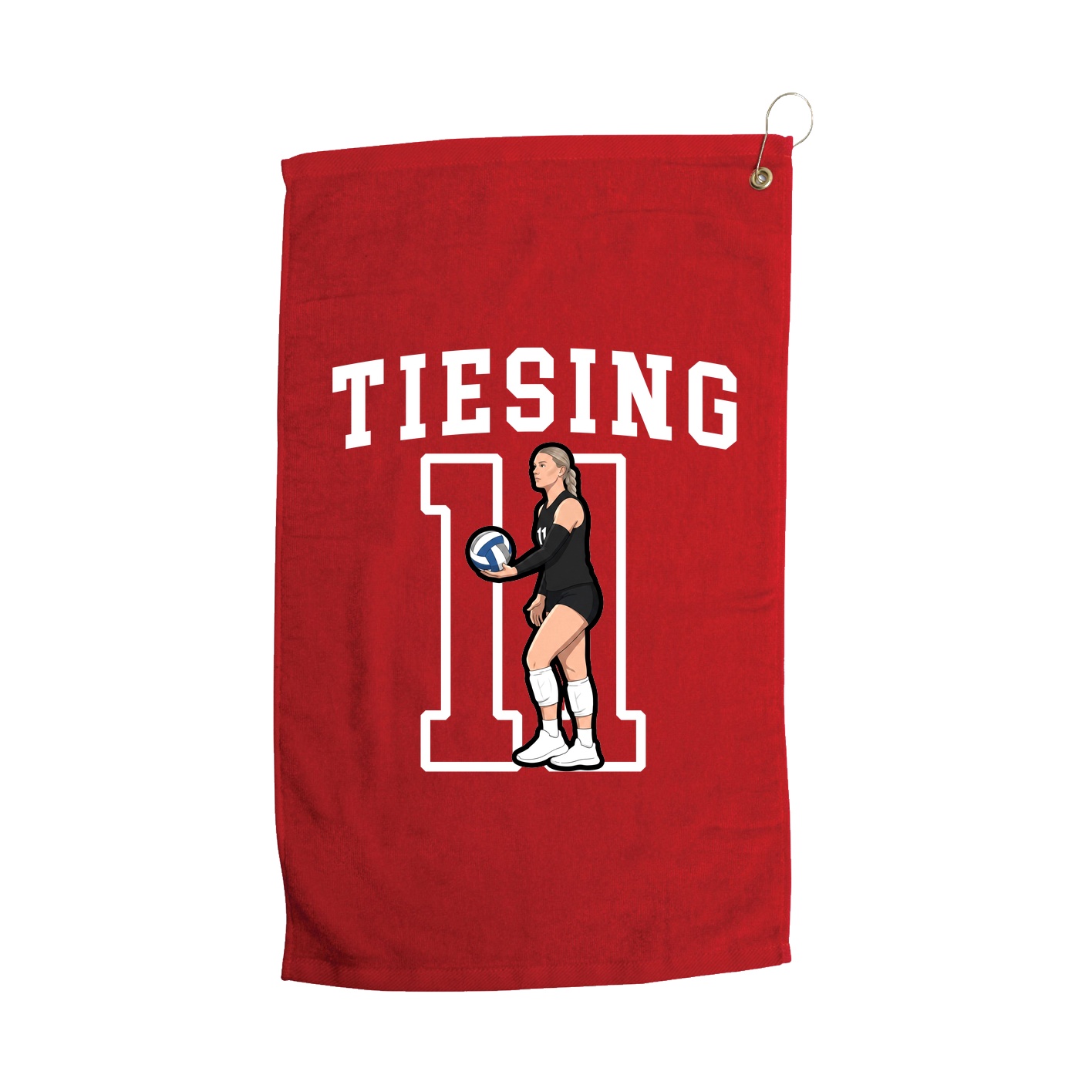 Golf Towel — Shirsey in Red