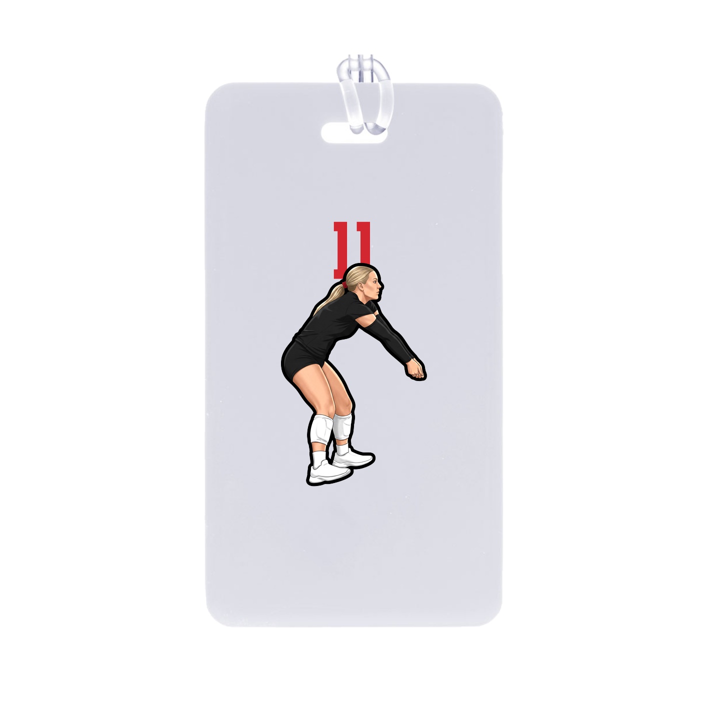 Bag Tag — Number Top in Classic