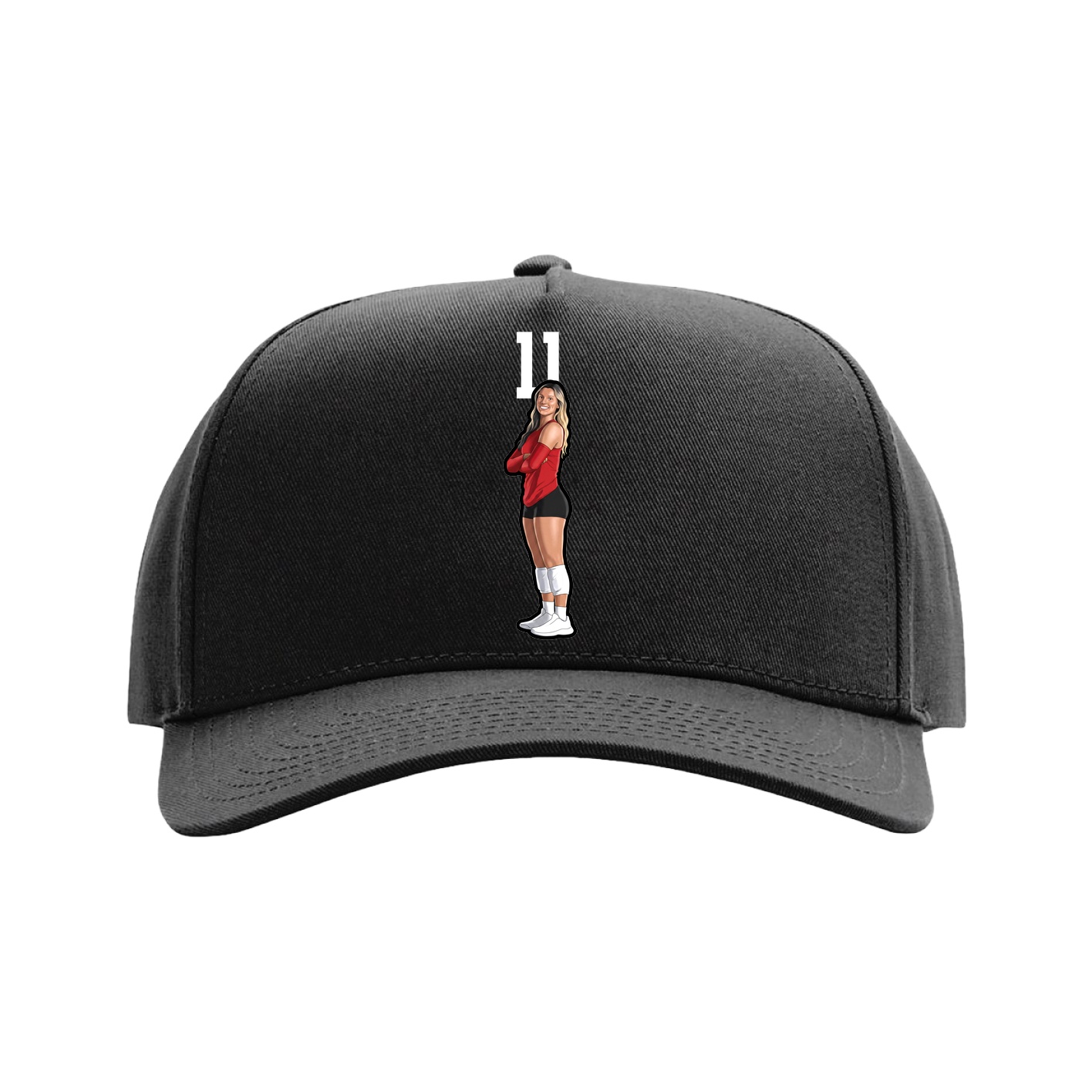 Full Fabric Five-Panel Champ Cap