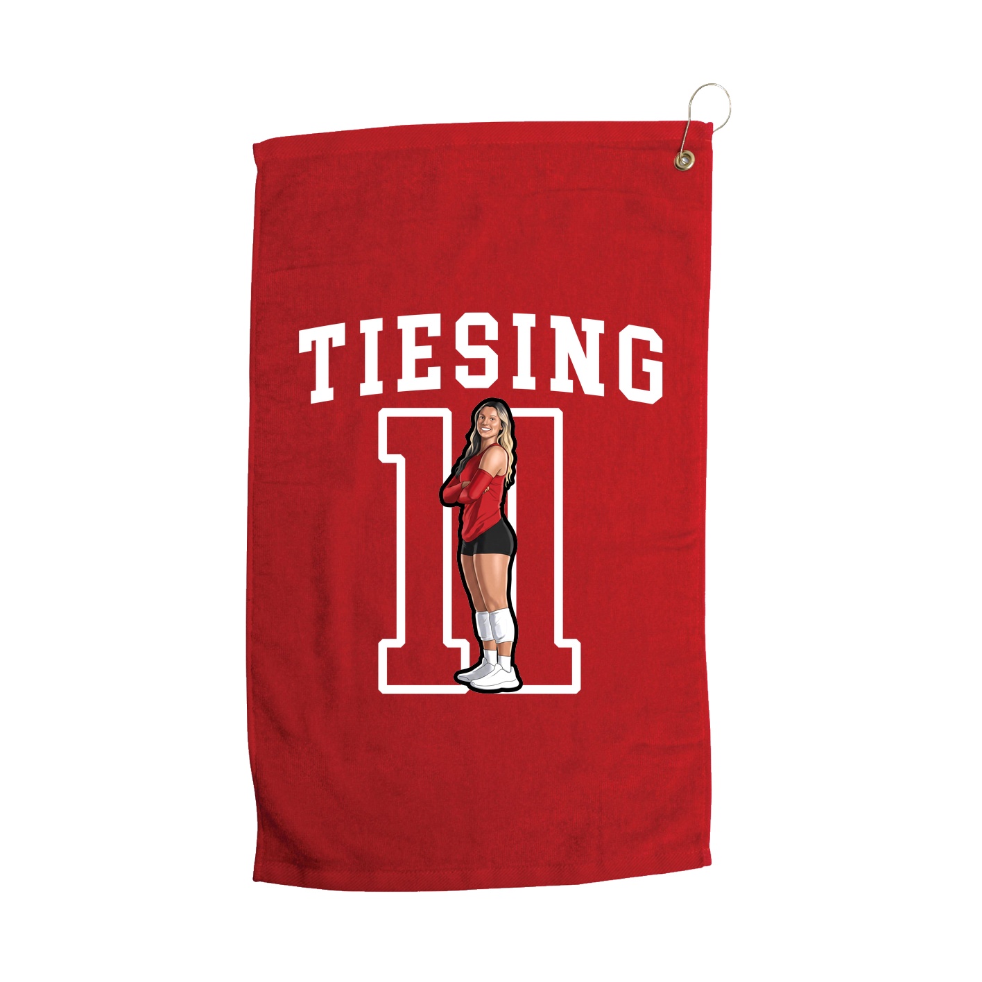 Golf Towel — Shirsey in Red