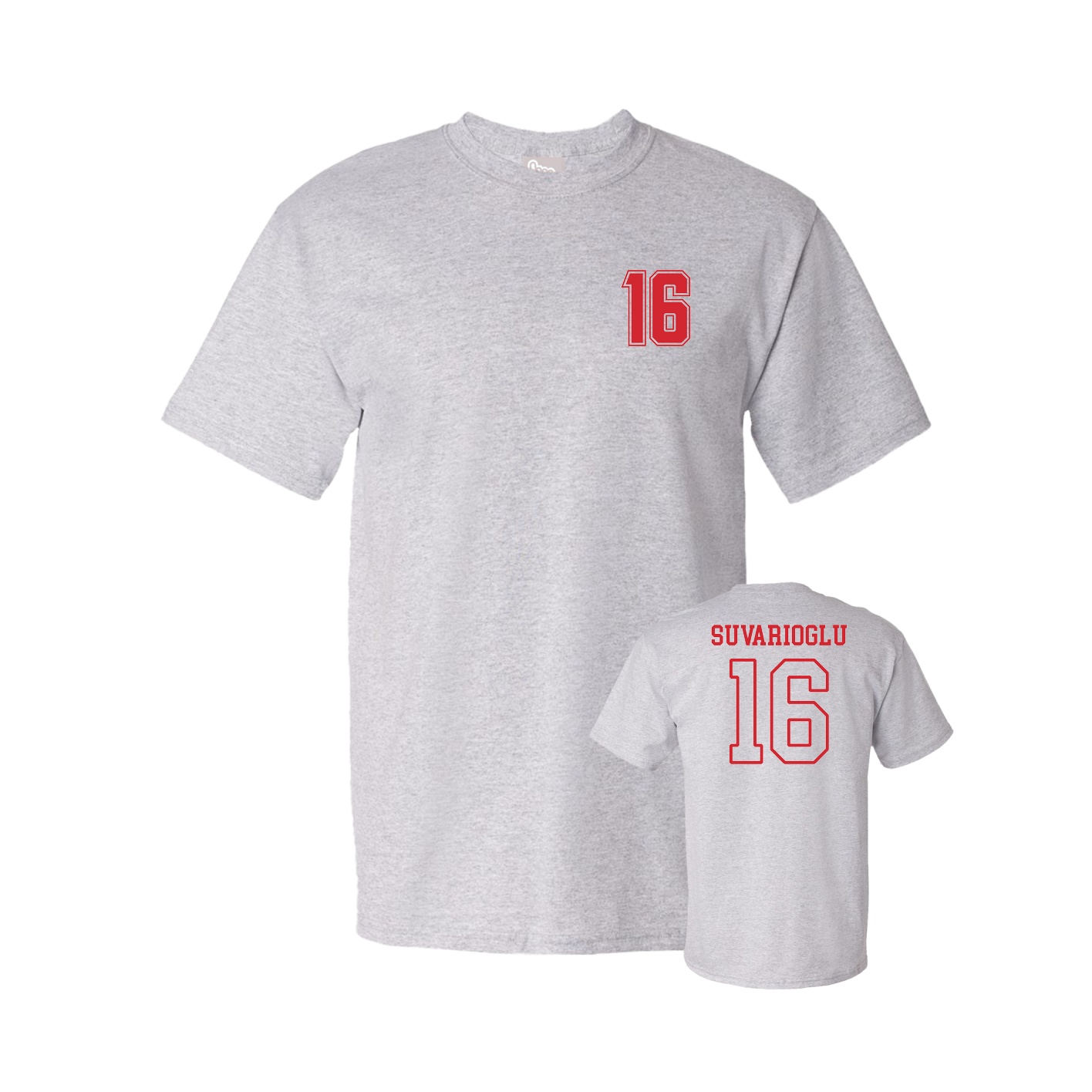 Tee — Chest Back in Grey