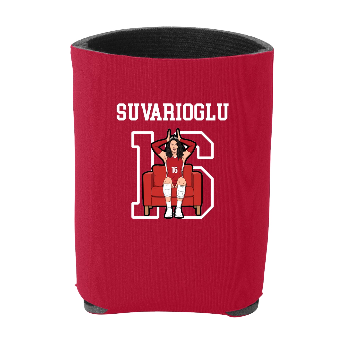 Can Holder — Shirsey in Red