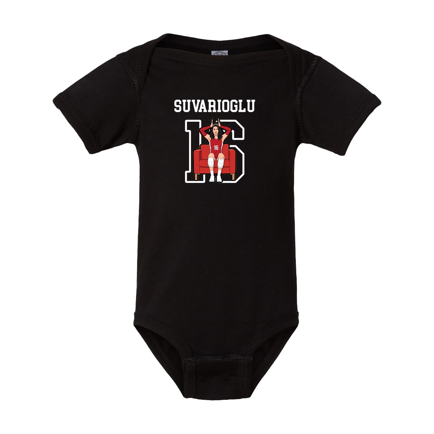Baby Onesie — Shirsey in Black
