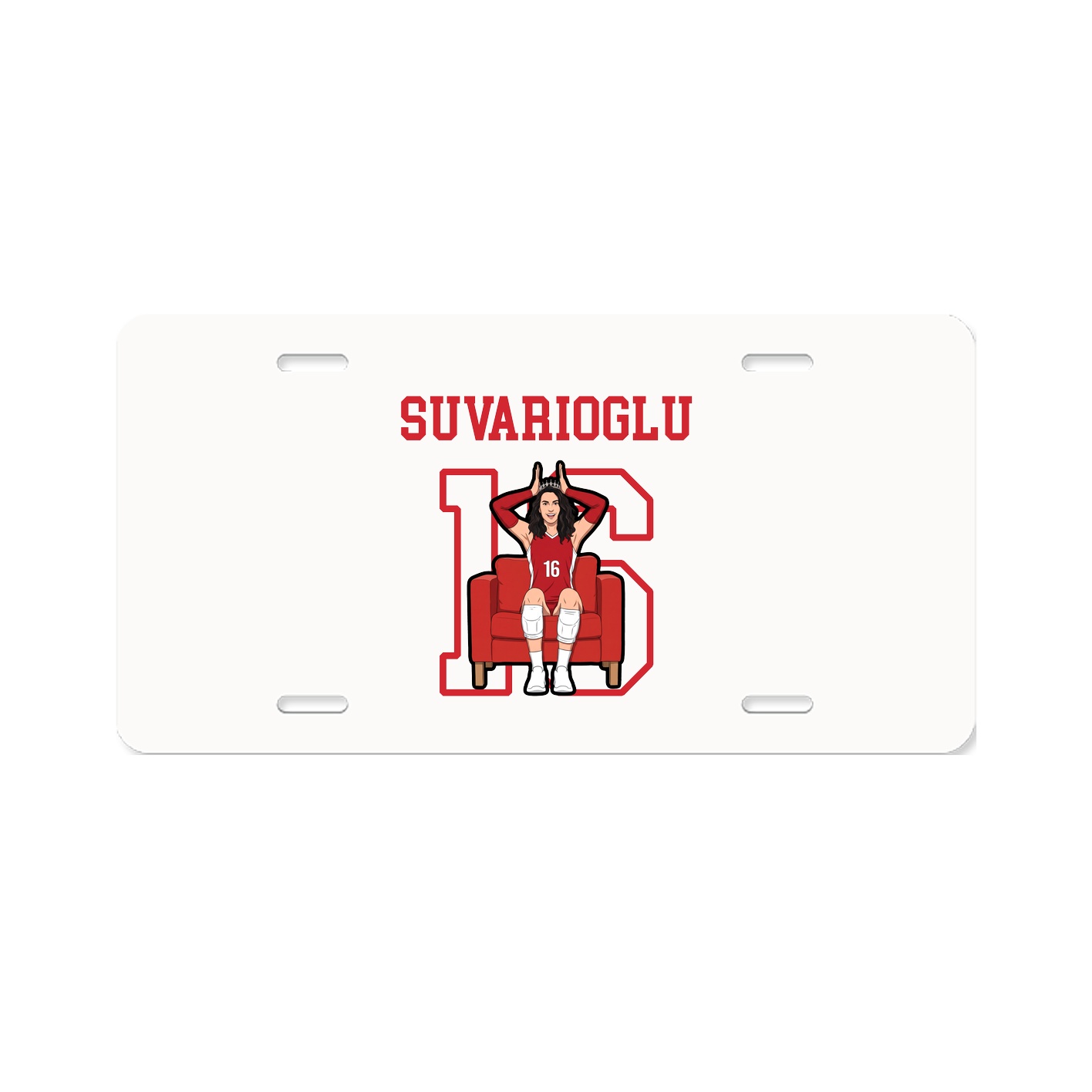 License Plate — Shirsey in Classic