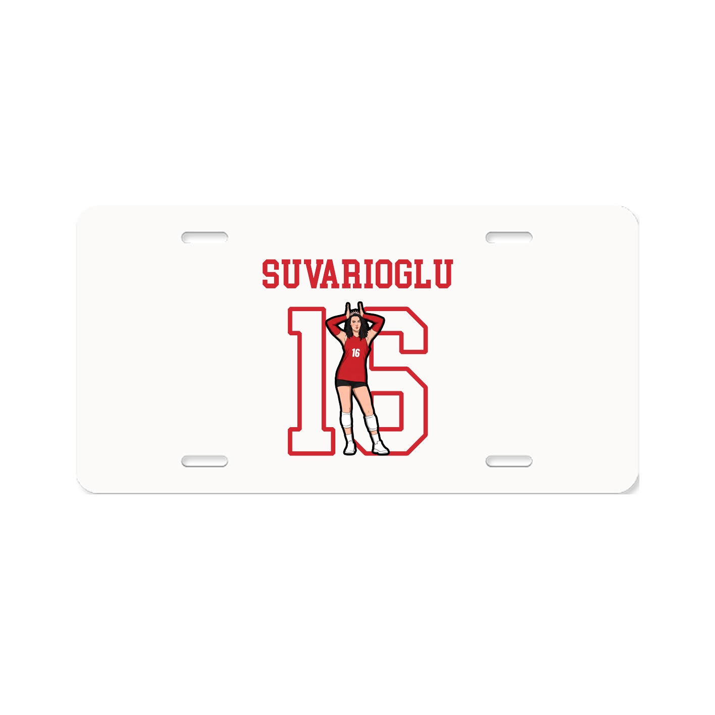 License Plate — Shirsey in Classic