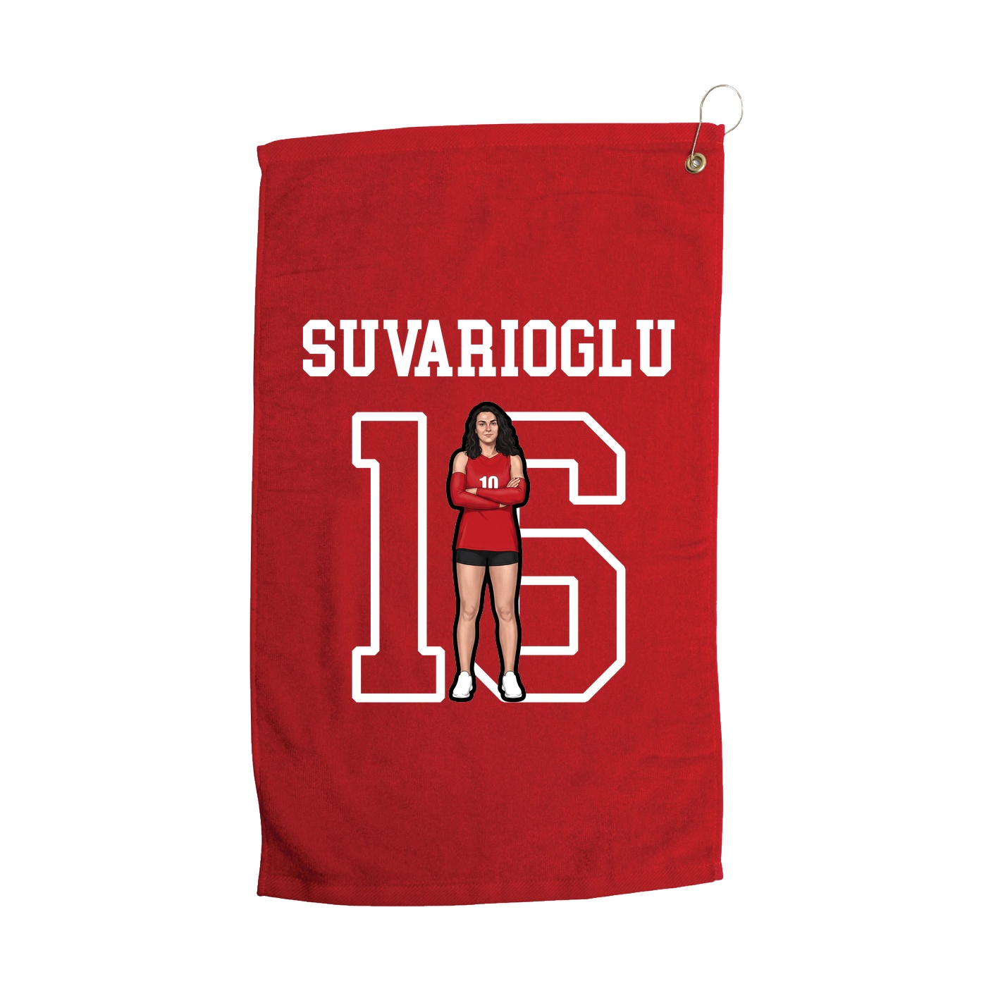 Golf Towel — Shirsey in Red