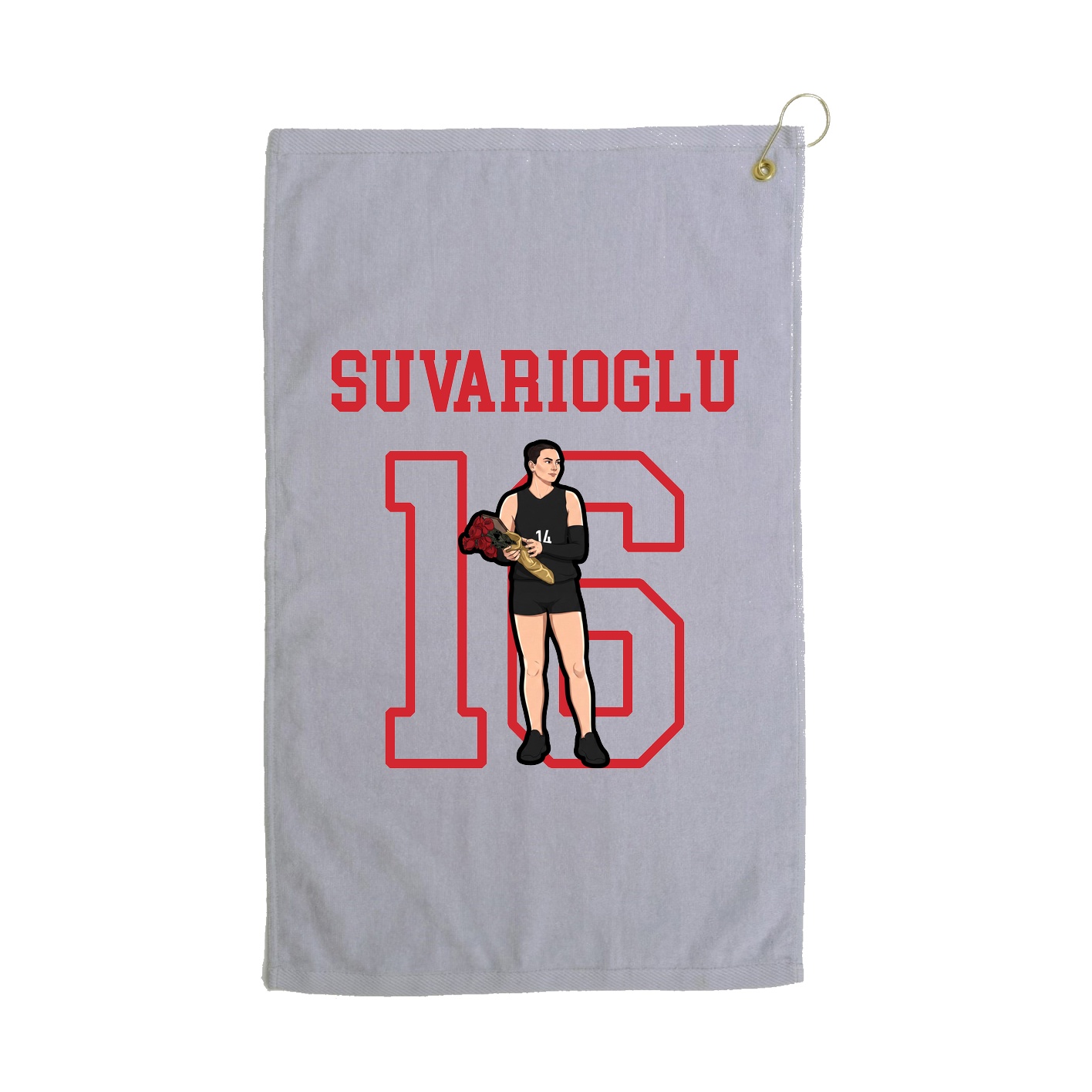 Golf Towel — Shirsey in Grey