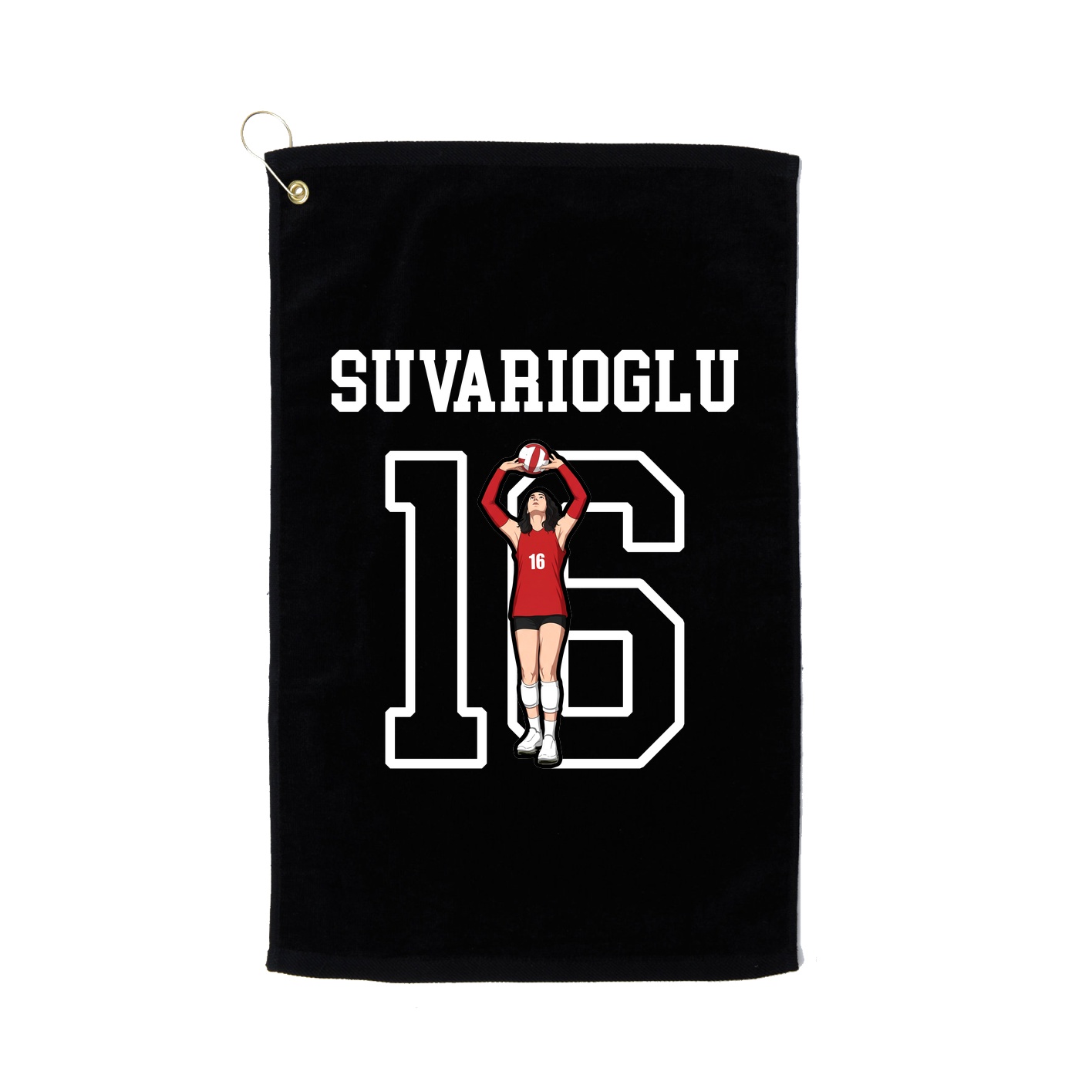 Golf Towel — Shirsey in Black