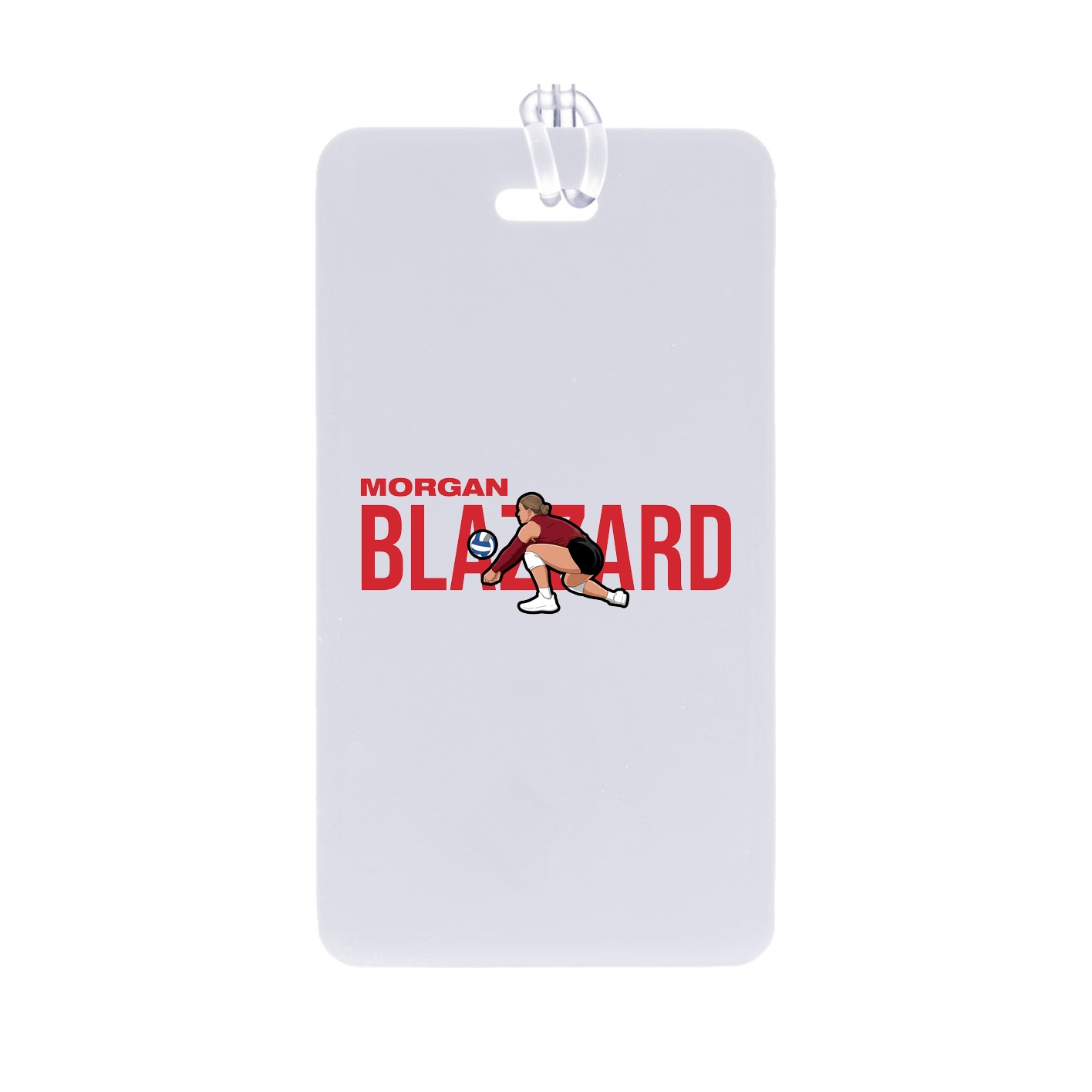 Bag Tag — Player Name in Classic