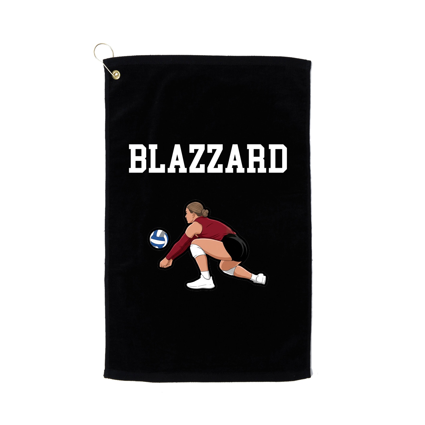 Golf Towel — Shirsey in Black