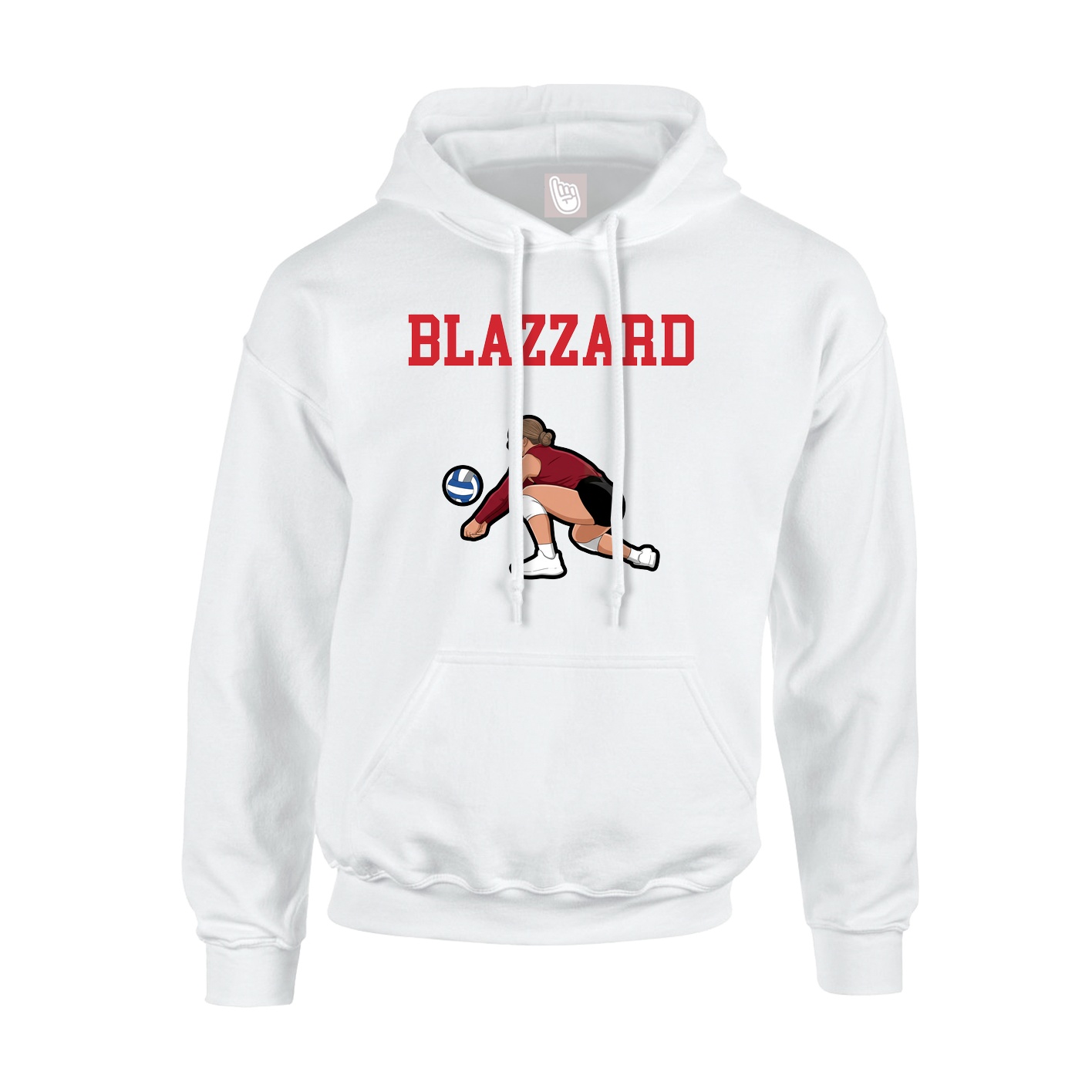 Youth Hoodie — Shirsey in White