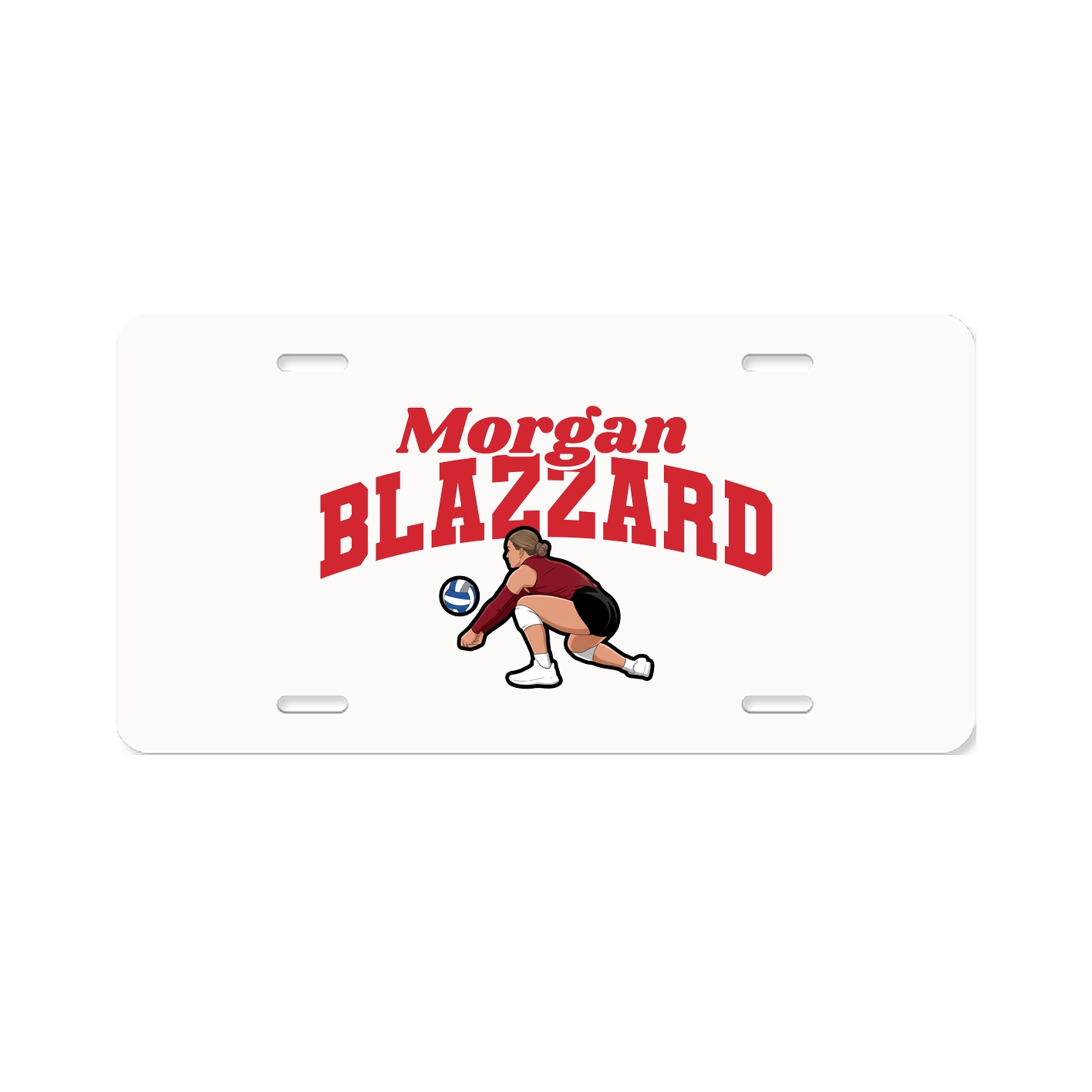 License Plate — Signature Arch in Classic