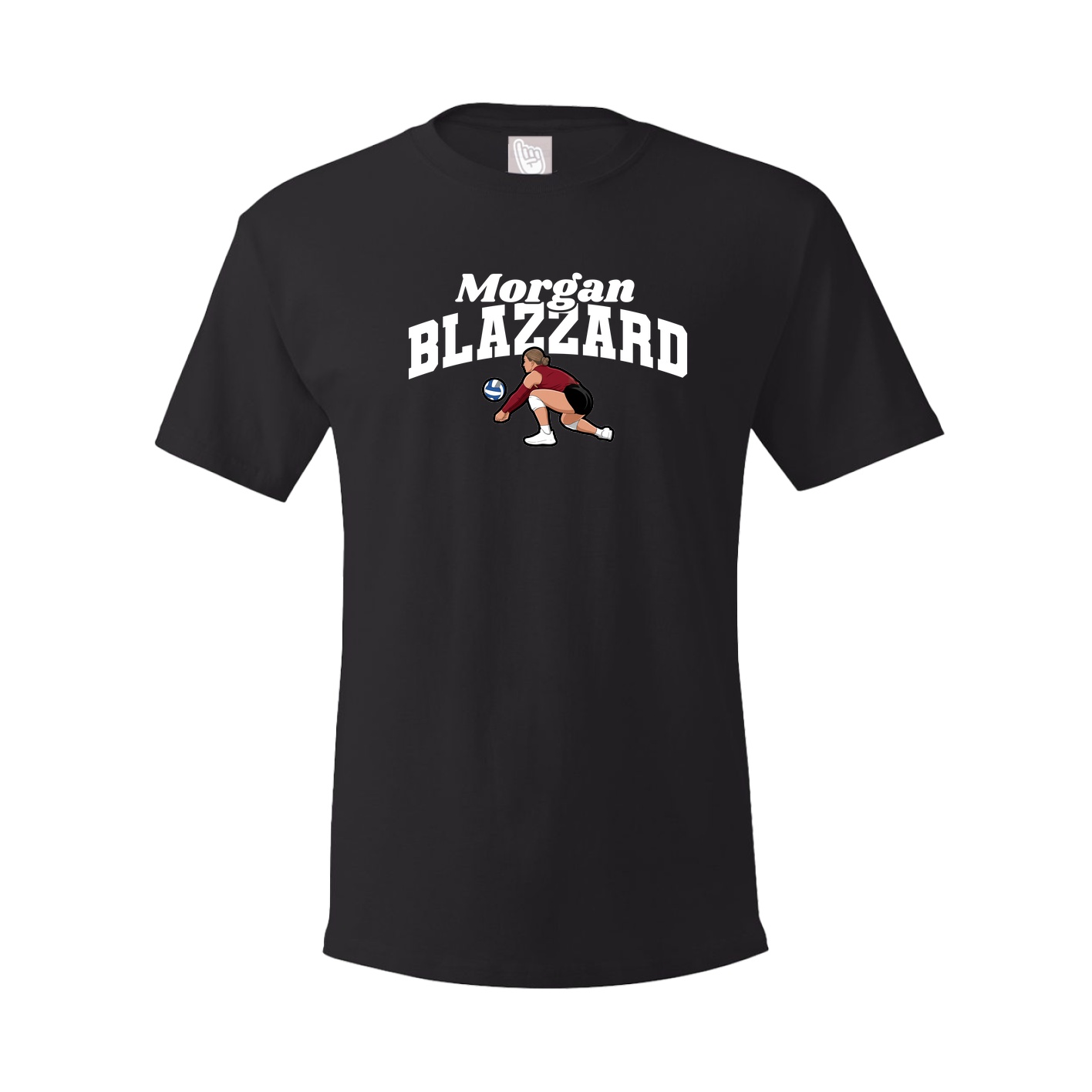 Tee — Signature Arch in Black