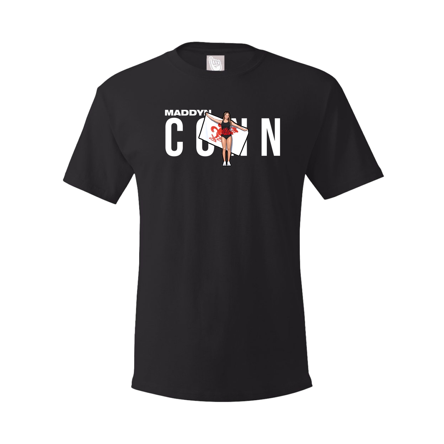 Youth Tee — Player Name in Black