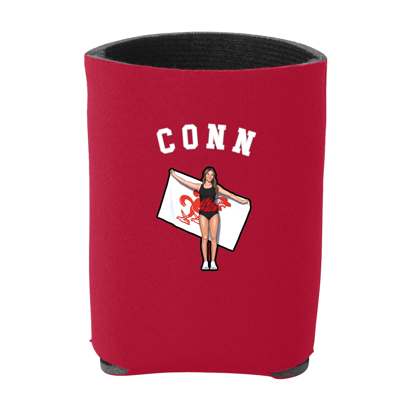 Can Holder — Shirsey Arch in Red