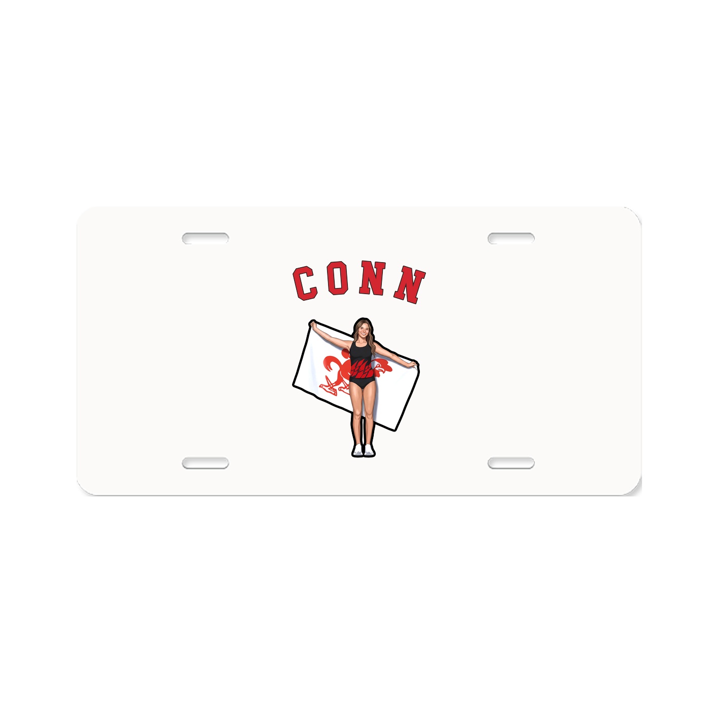 License Plate — Shirsey Arch in Classic
