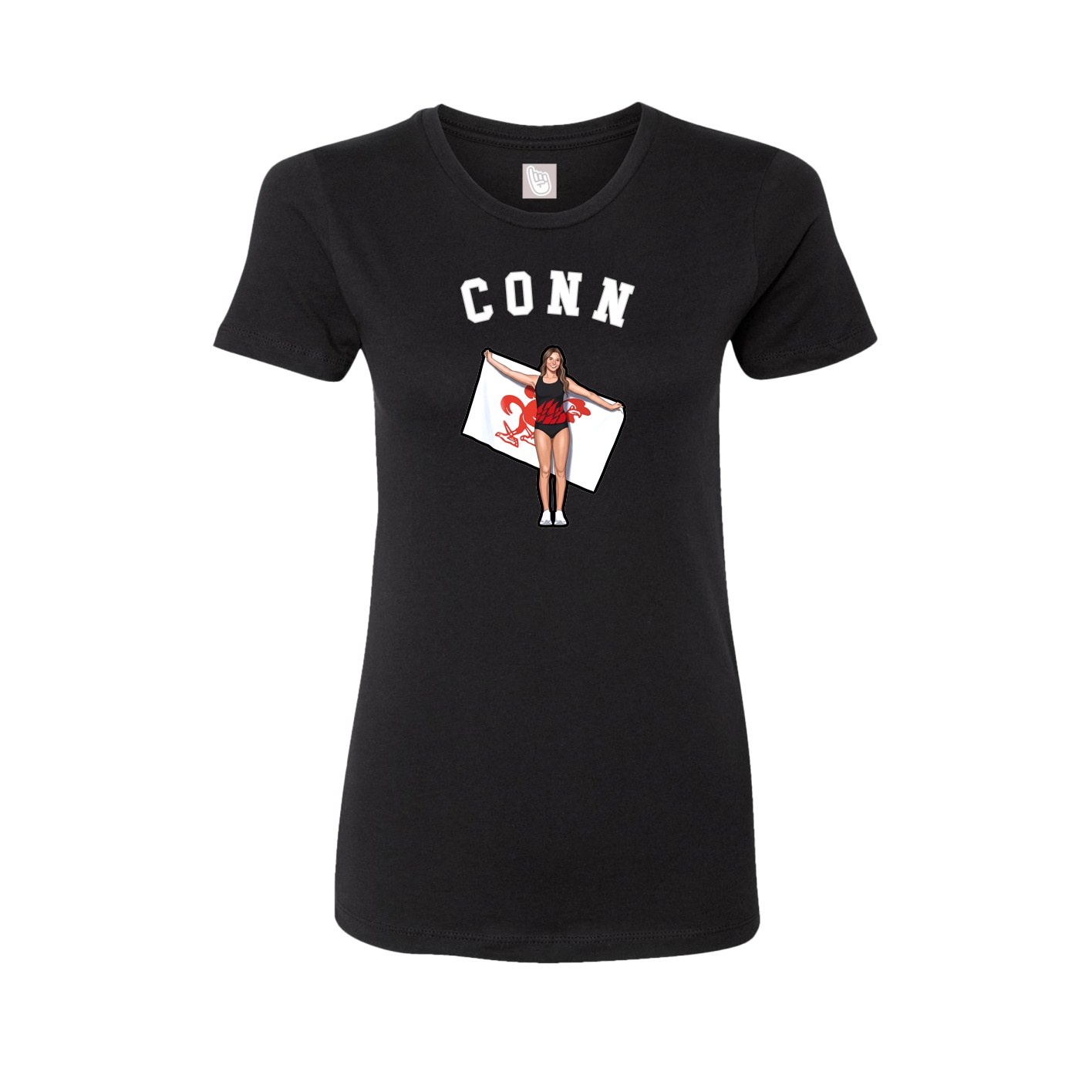 Womens Tee — Shirsey Arch in Black