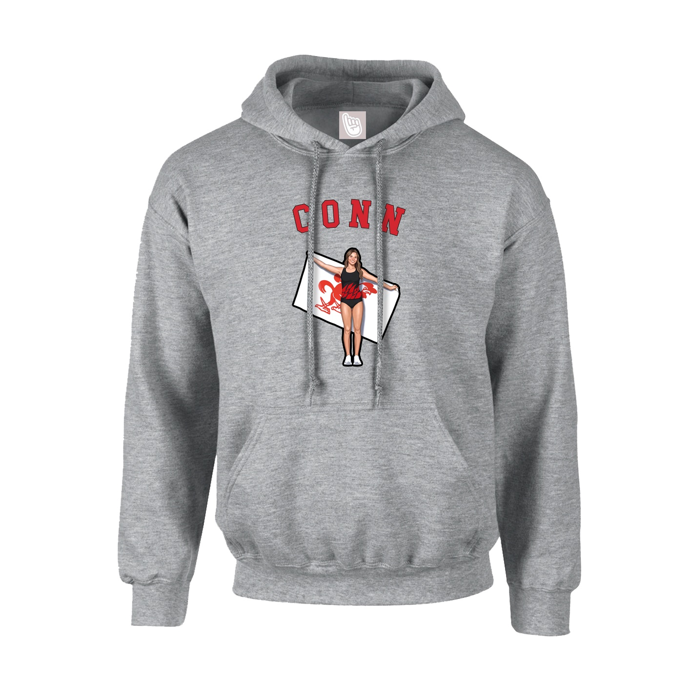 Hoodie — Shirsey Arch in Grey