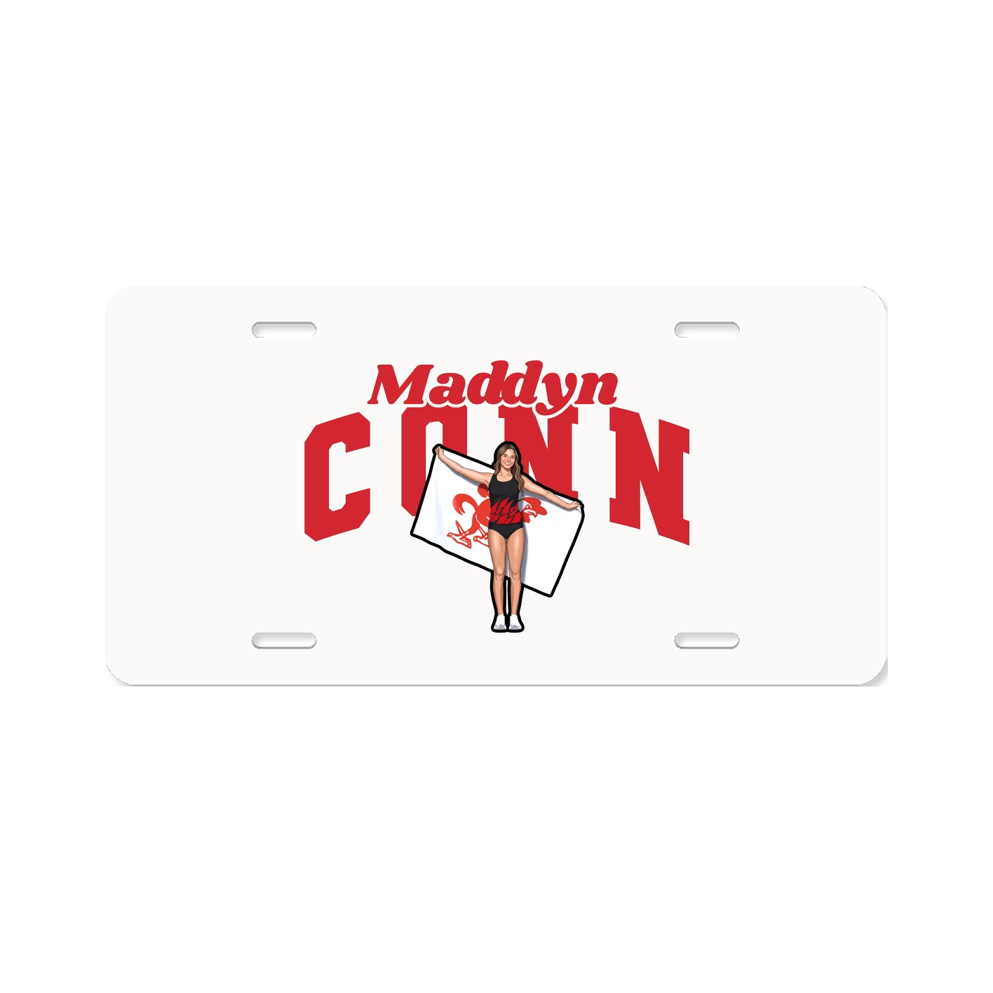 License Plate — Signature Arch in Classic