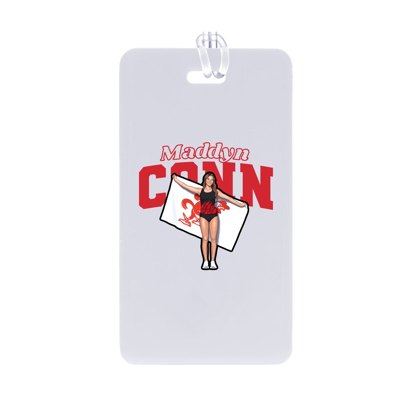 Bag Tag — Name Arch in Classic