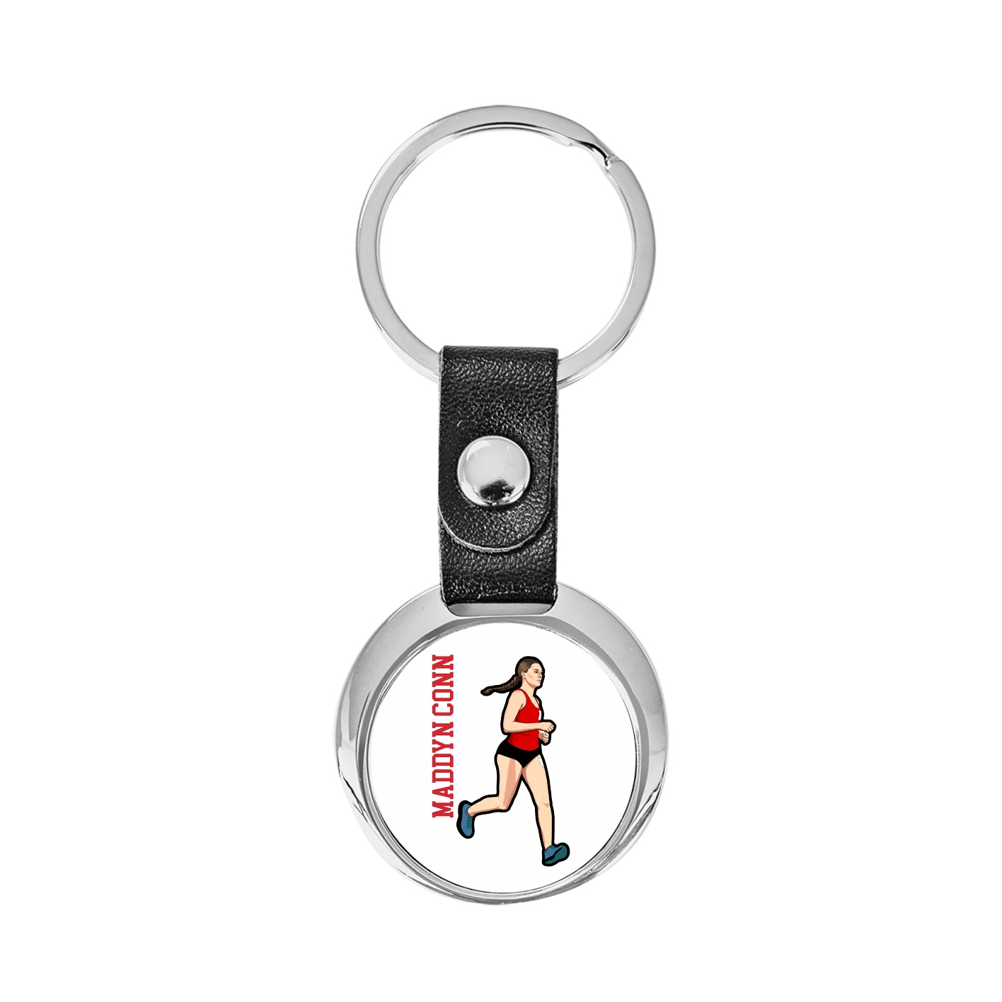 Key Chain — Name Vertical in Classic