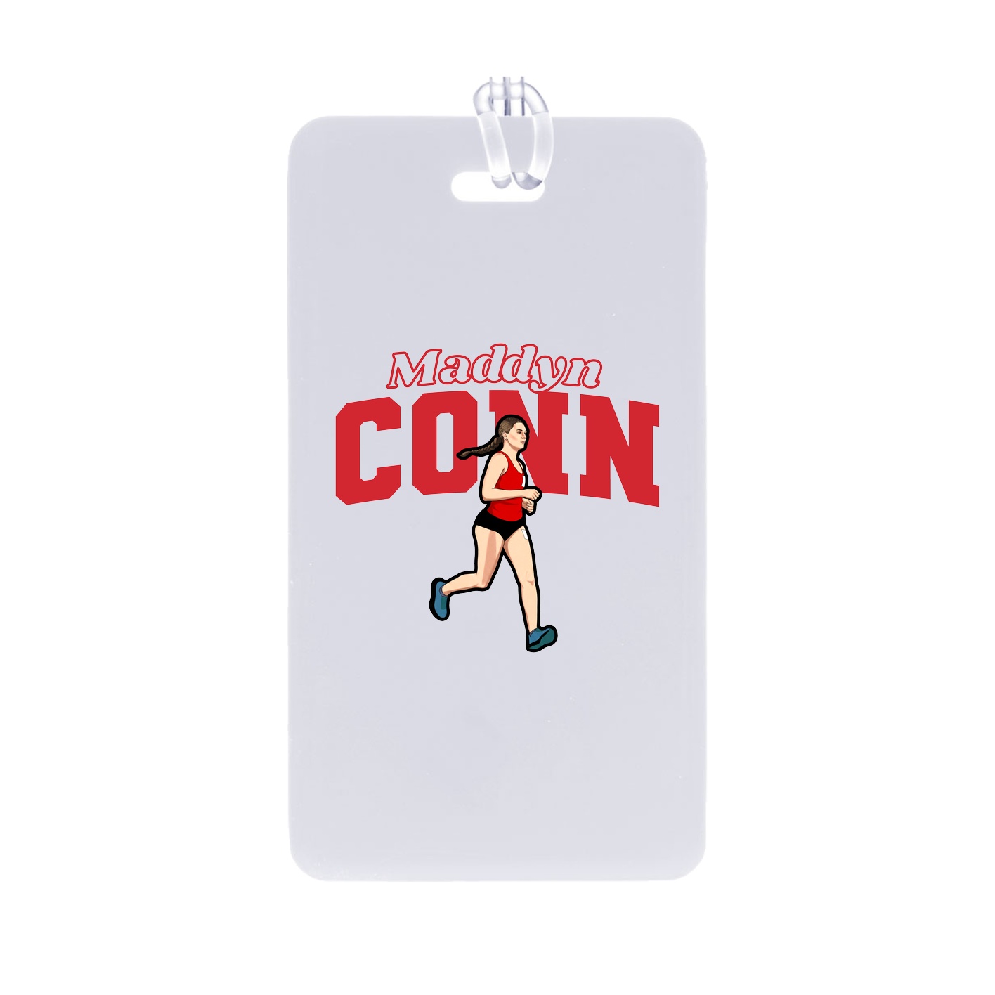 Bag Tag — Name Arch in Classic