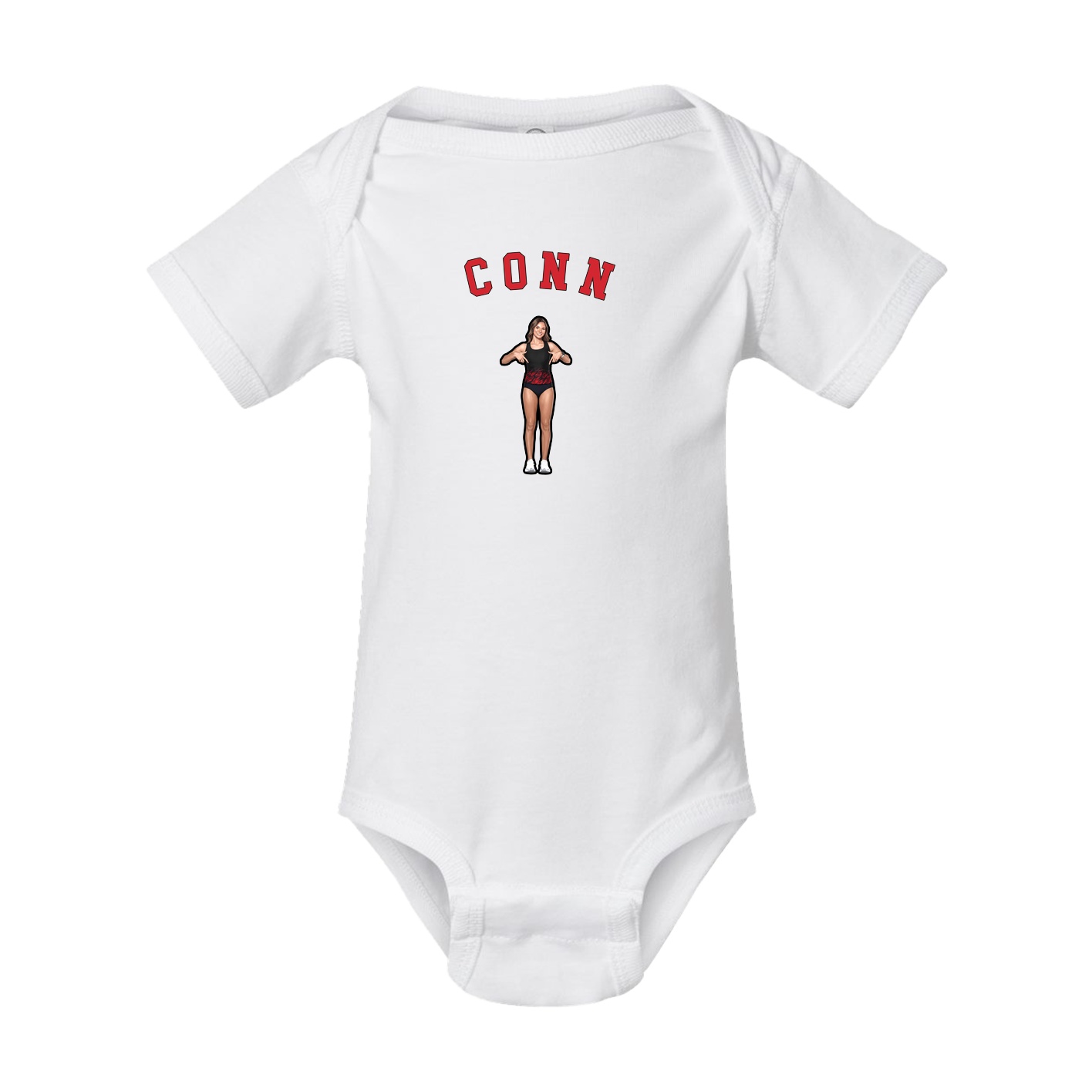 Baby Onesie — Shirsey Arch in White