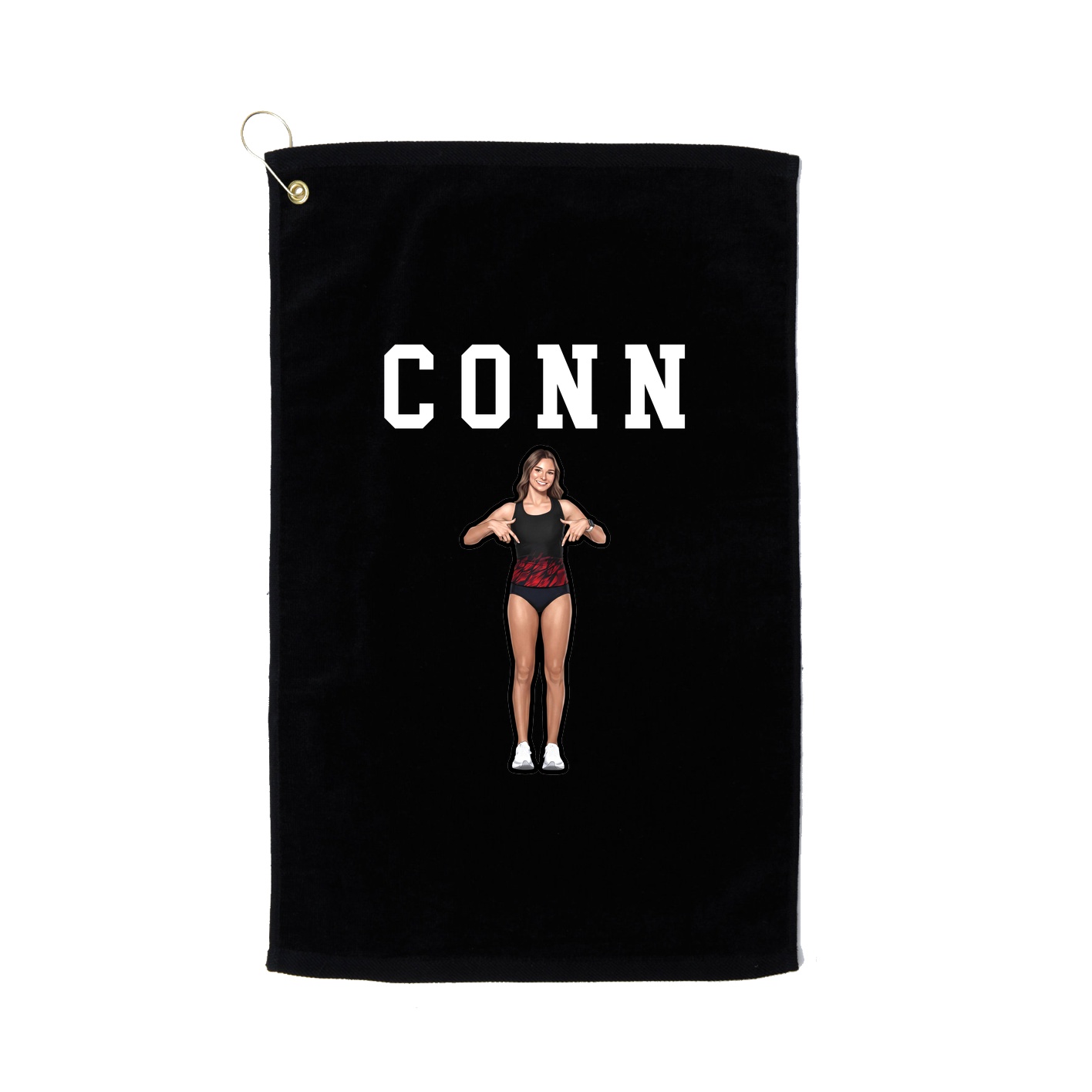 Golf Towel — Shirsey in Black