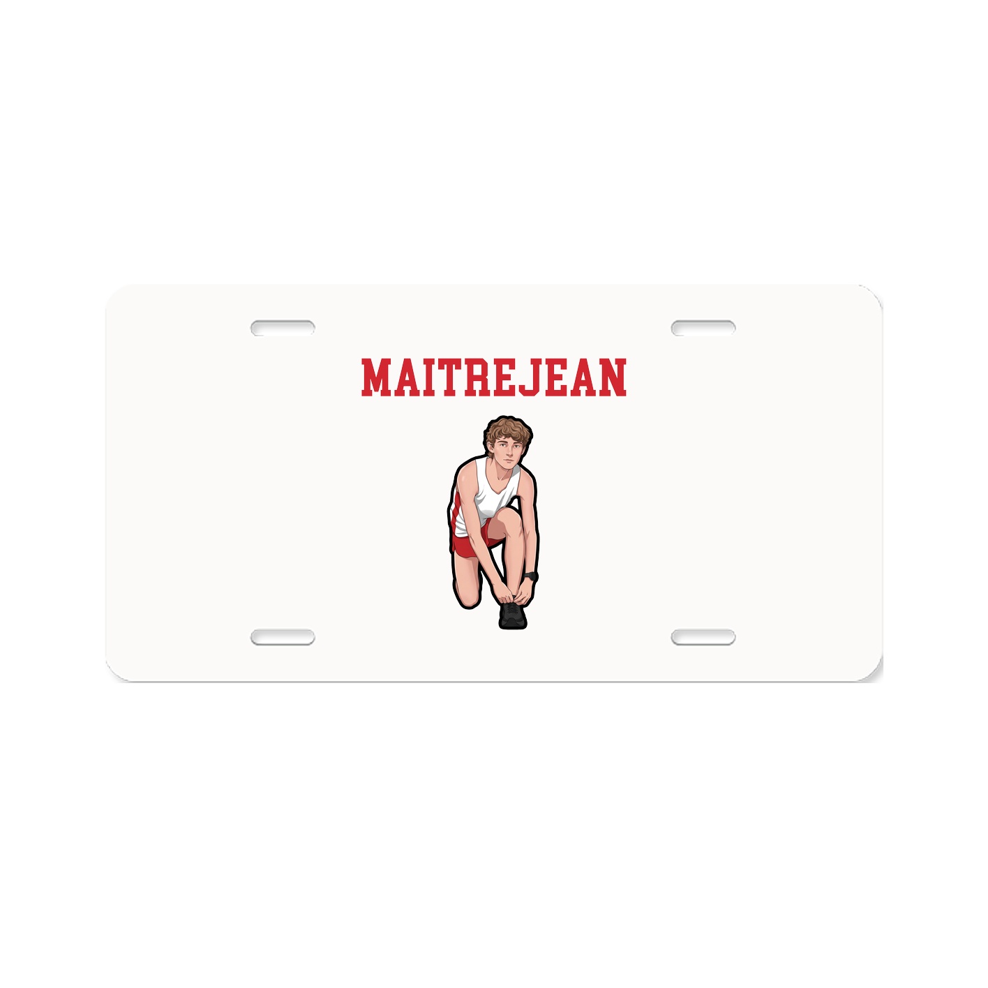 License Plate — Shirsey in Classic