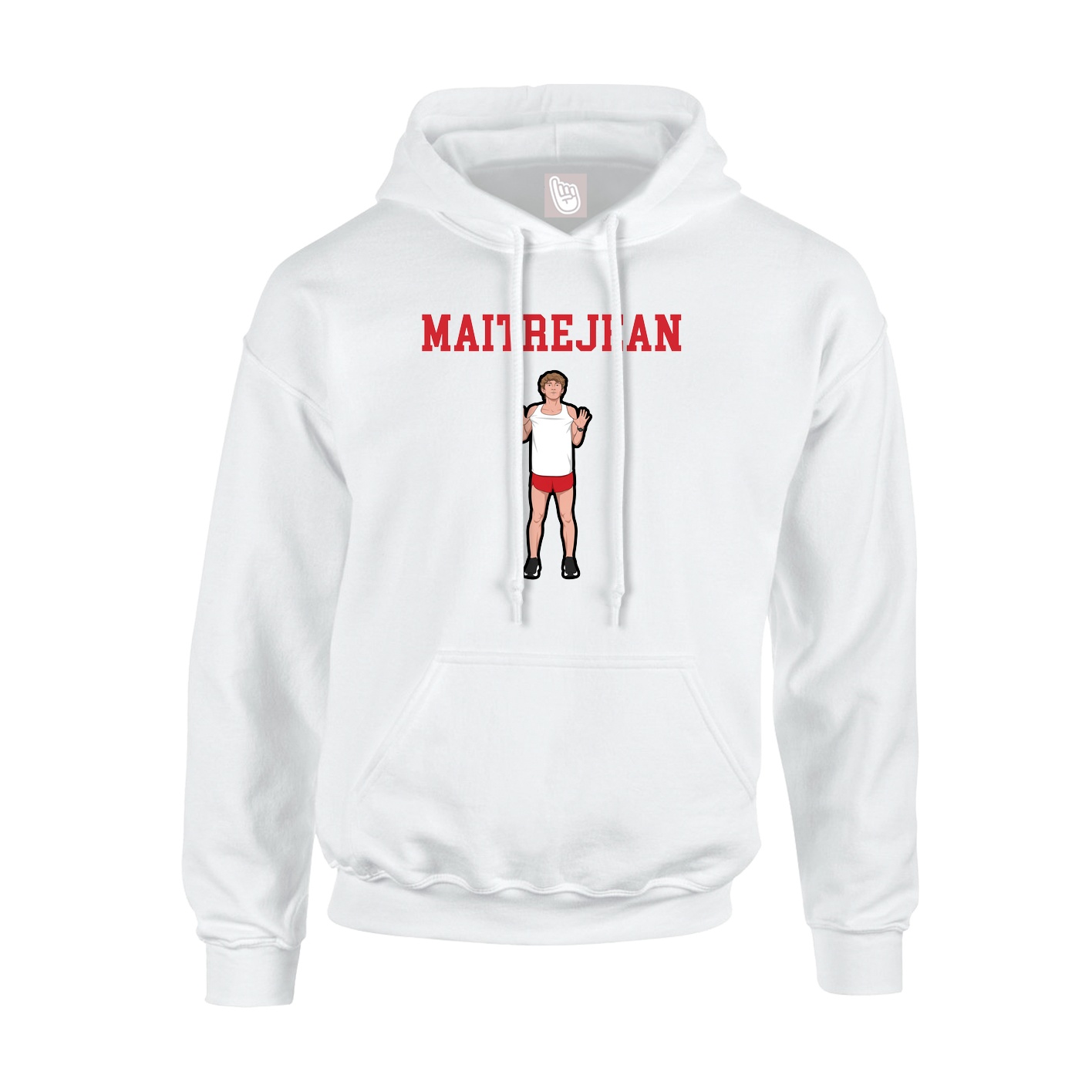 Hoodie — Shirsey in White