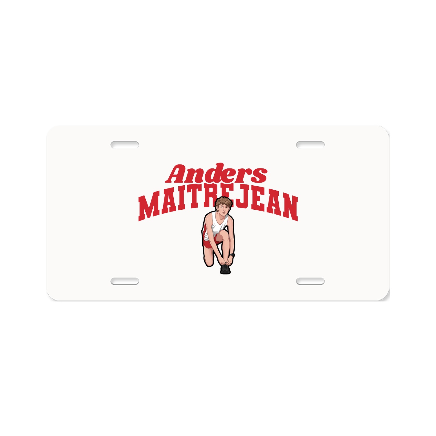 License Plate — Signature Arch in Classic