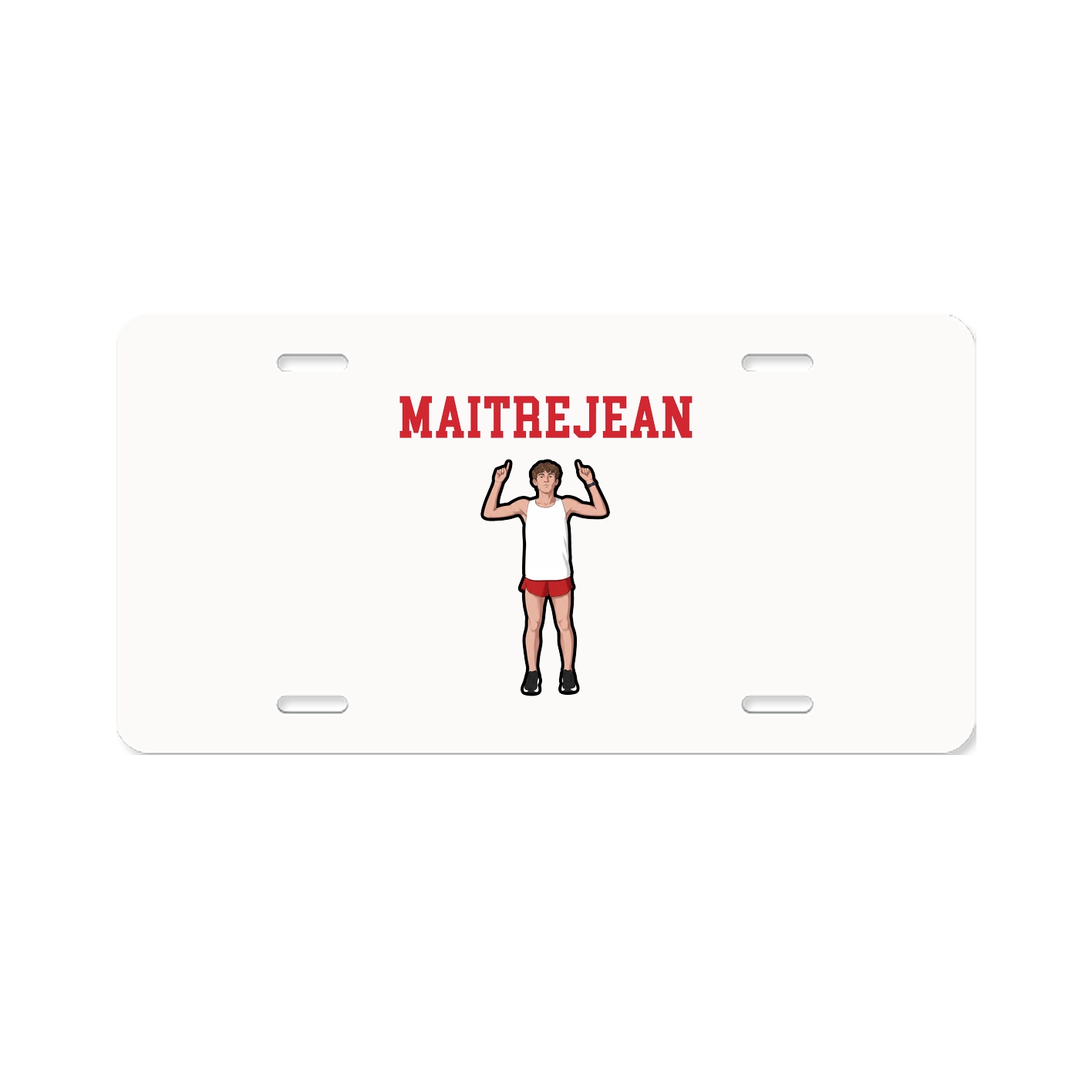License Plate — Shirsey in Classic