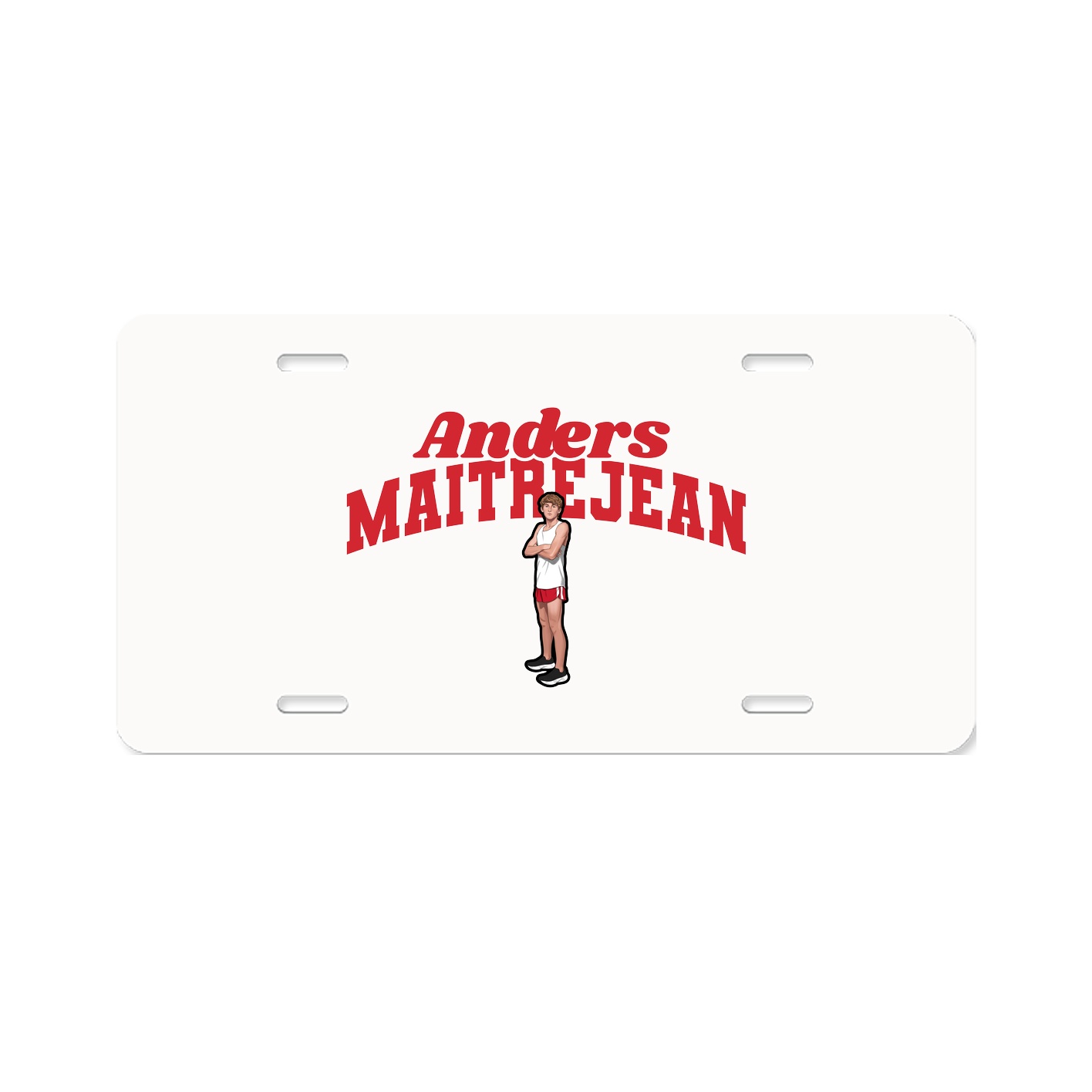 License Plate — Signature Arch in Classic